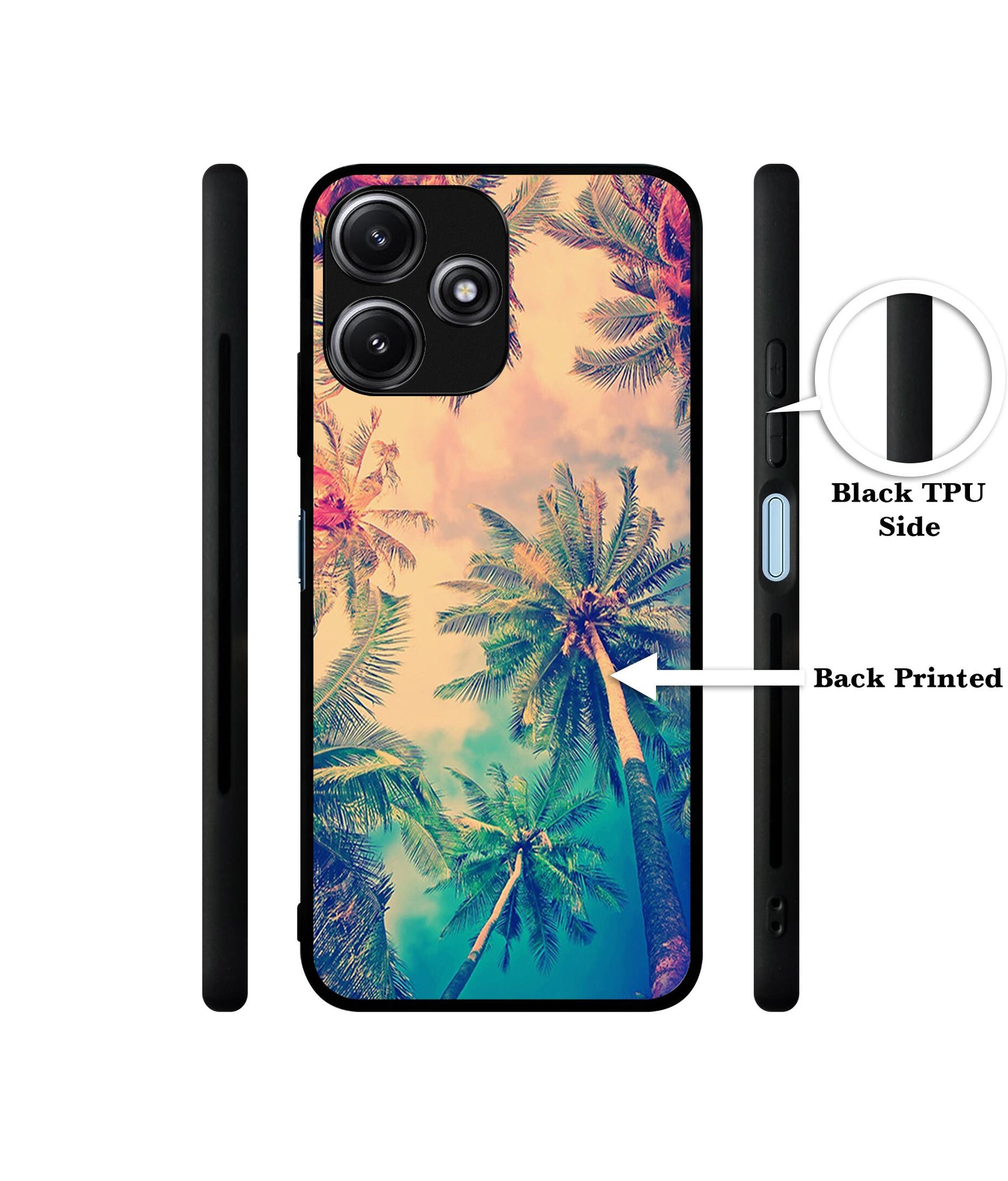 Trees Designer 2D Printed Back Case Cover for Mi Redmi 12 5G