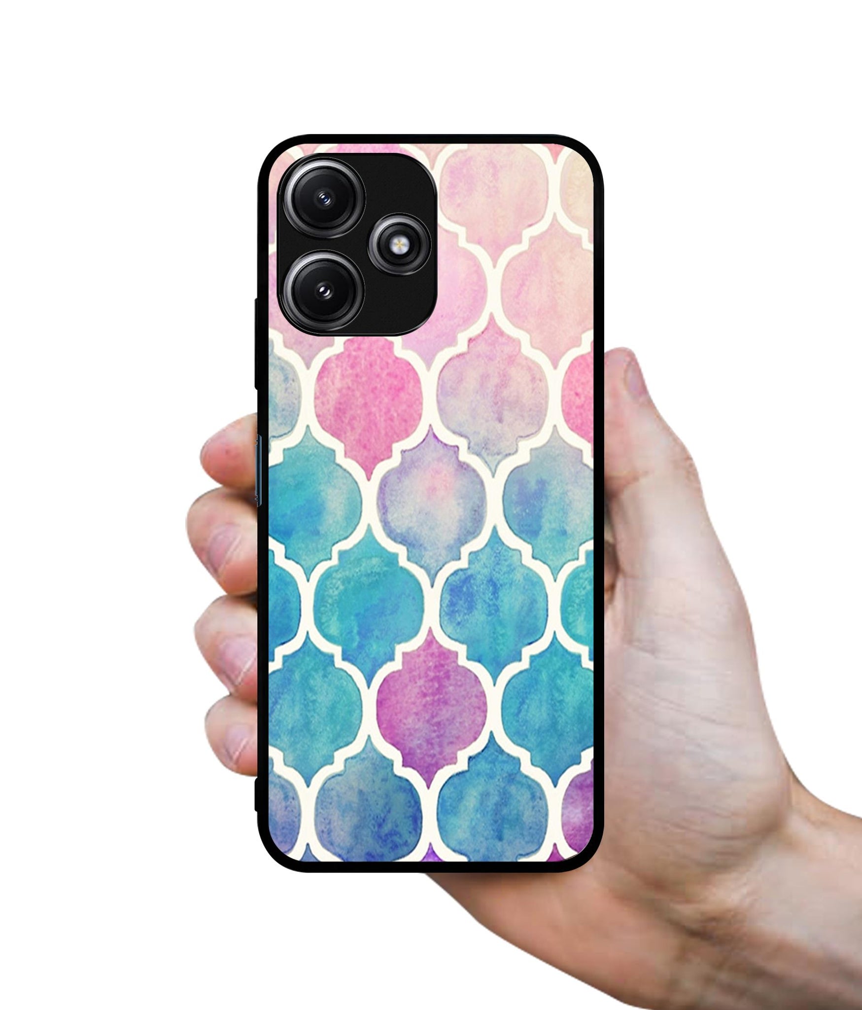 Patterns Art Designer 2D Printed Back Case Cover for Mi Redmi 12 5G