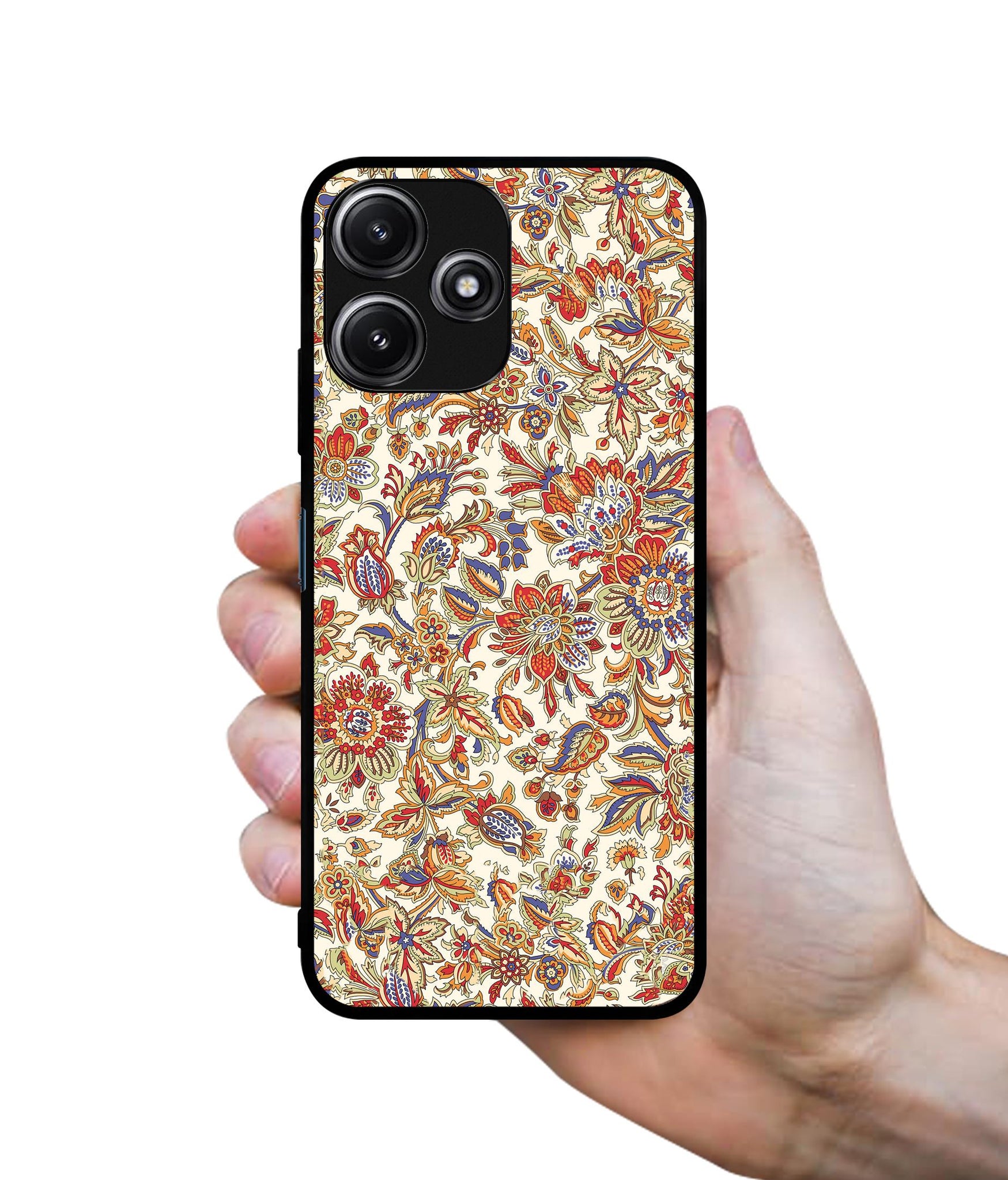 Floral Designer 2D Printed Back Case Cover for Mi Redmi 12 5G