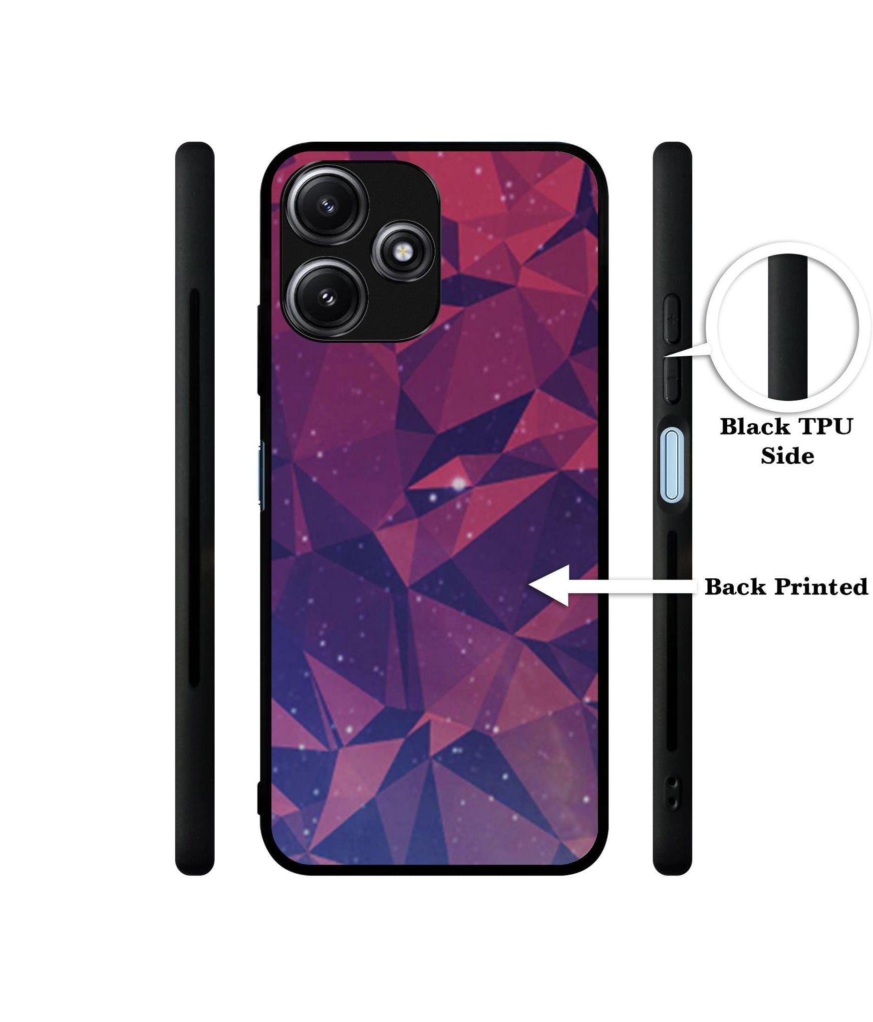 Bad Color Shape Designer 2D Printed Back Case Cover for Mi Redmi 12 5G