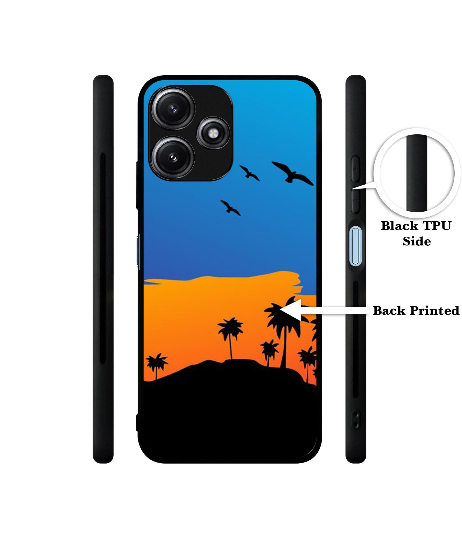 Nature Designer 2D Printed Back Case Cover for Mi Redmi 12 5G
