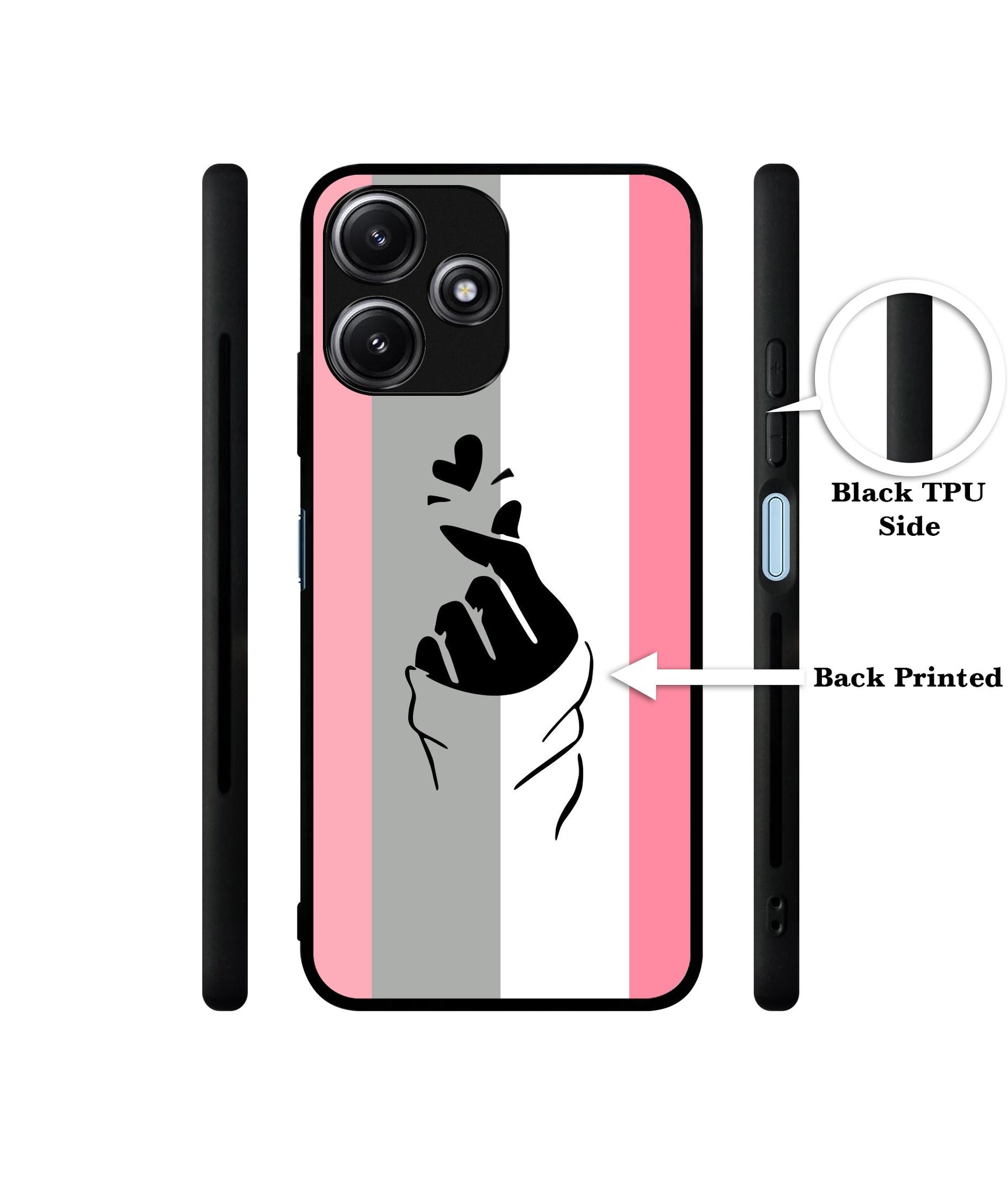 Cute Mini Love Designer 2D Printed Back Case Cover for Mi Redmi 12 5G