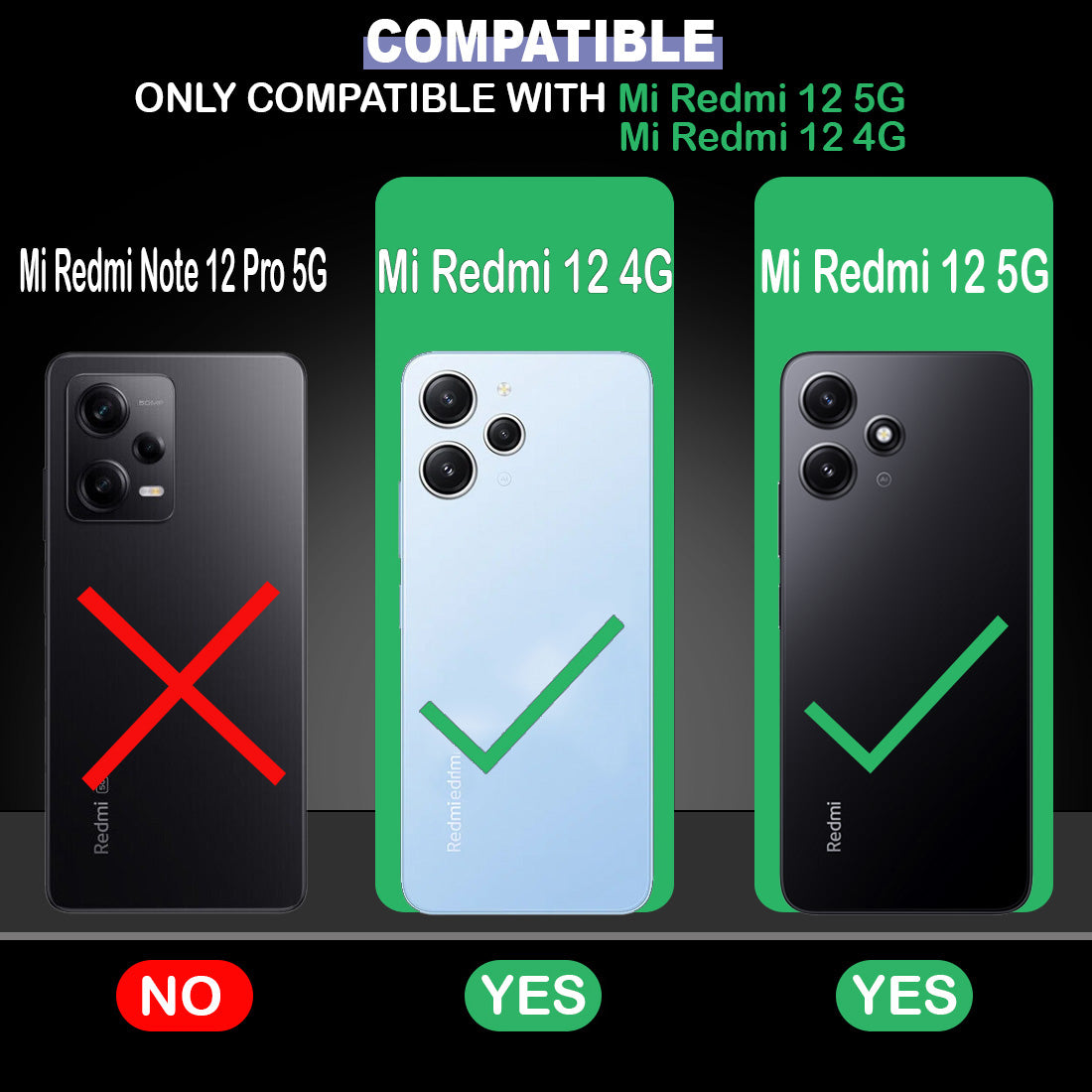 3D Balloons Designer 2D Printed Back Case Cover for Mi Redmi 12 5G