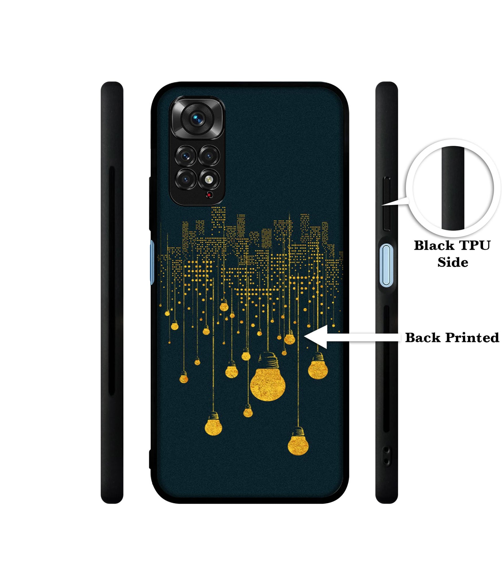 City Light Pattern Designer 2D Printed Back Case Cover for Mi Redmi Note 11 4G / Note 11S 4G / Poco M4 Pro 4G