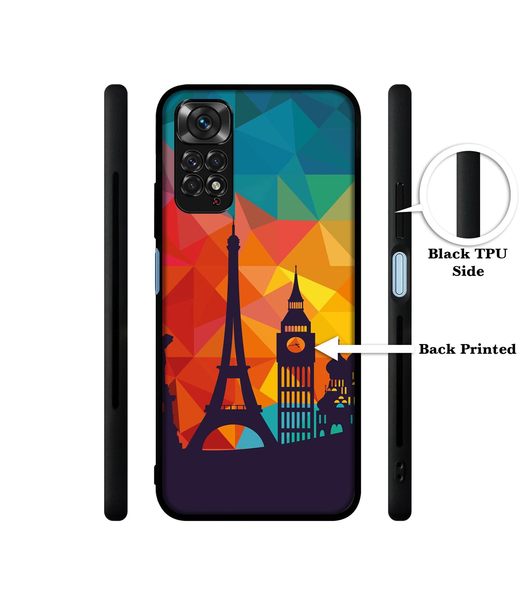 Colored Paris Designer 2D Printed Back Case Cover for Mi Redmi Note 11 4G / Note 11S 4G / Poco M4 Pro 4G