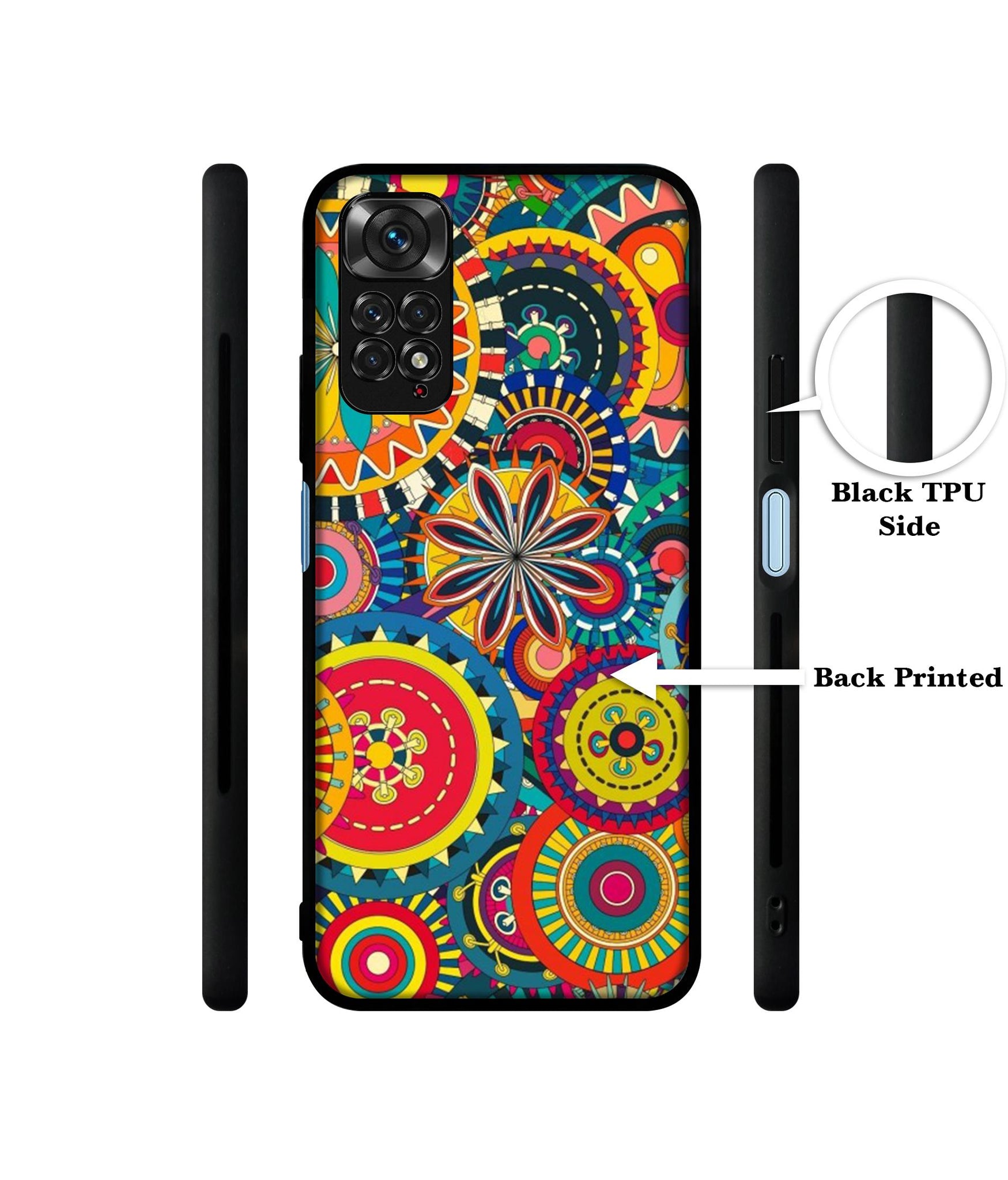 Ring Pattern Print Designer 2D Printed Back Case Cover for Mi Redmi Note 11 4G / Note 11S 4G / Poco M4 Pro 4G