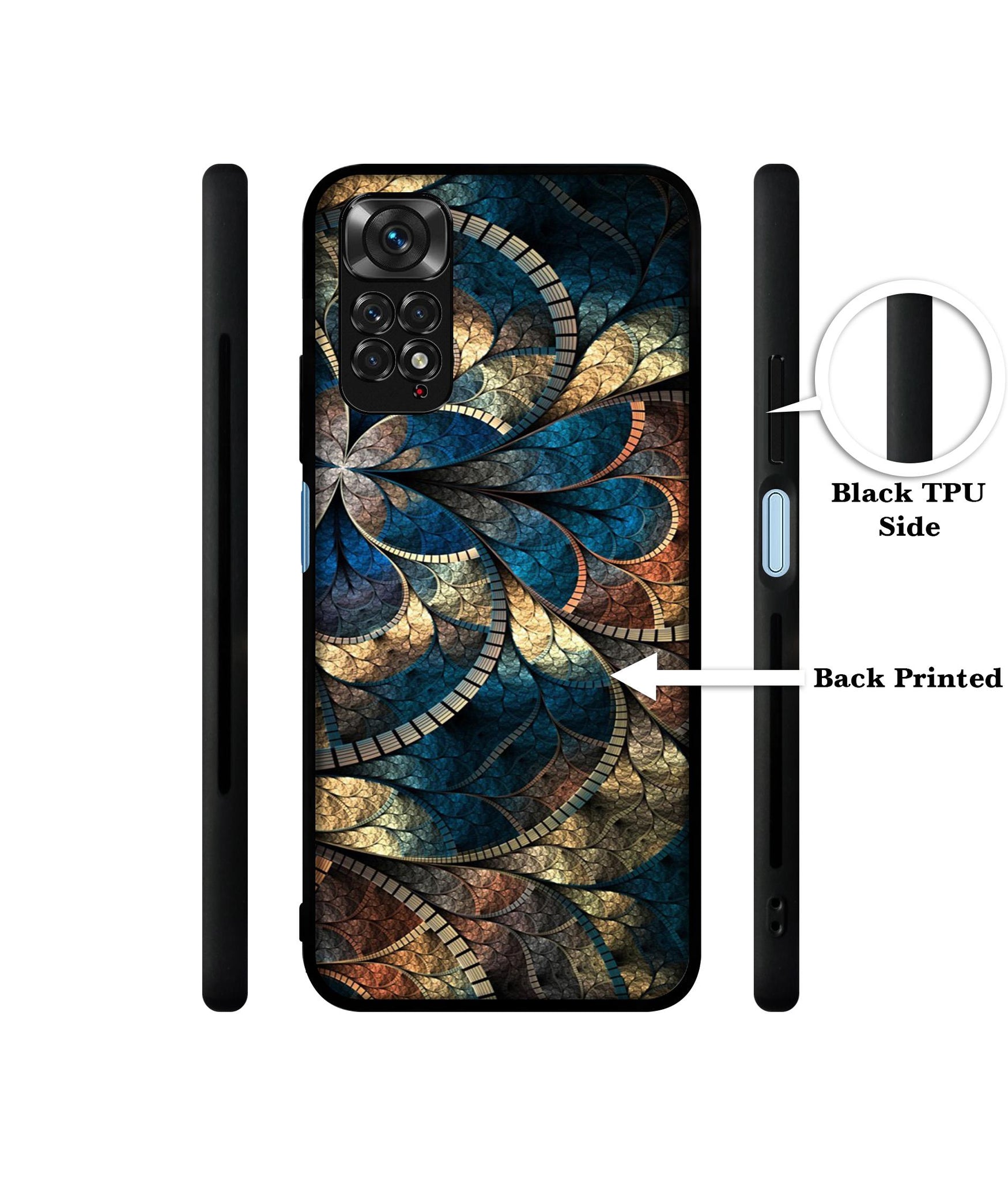 Fractional Pattern Designer 2D Printed Back Case Cover for Mi Redmi Note 11 4G / Note 11S 4G / Poco M4 Pro 4G