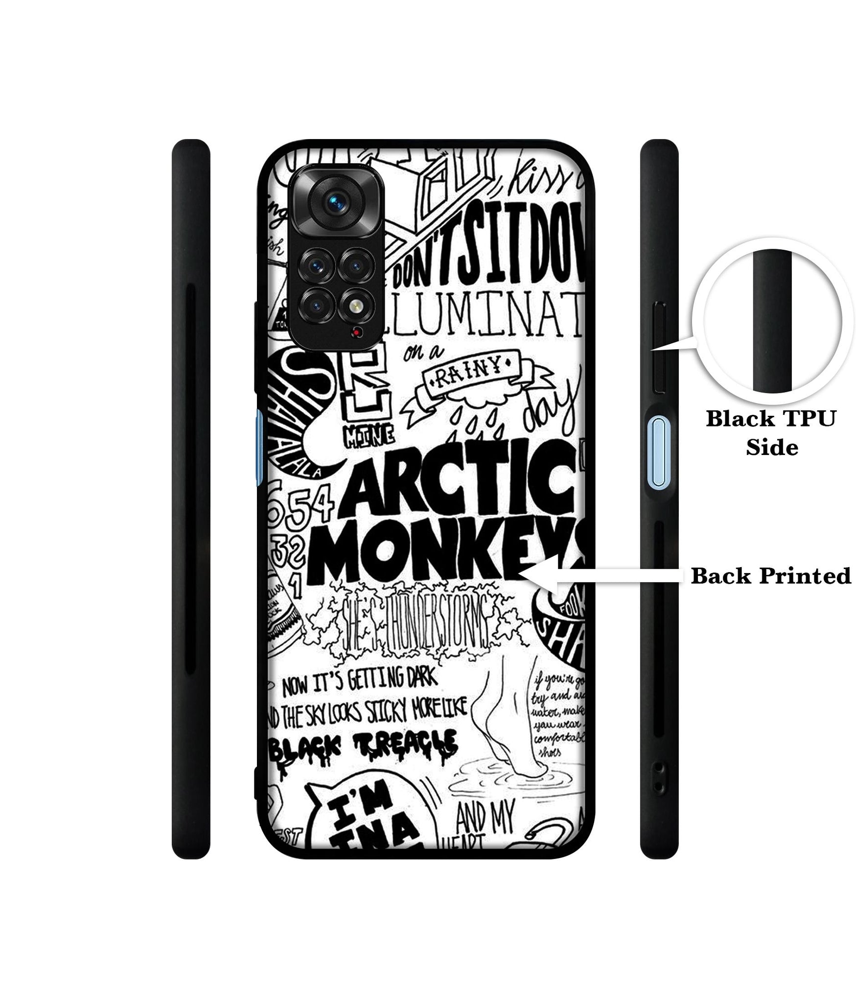 Arctic Monkeys Pattern Designer 2D Printed Back Case Cover for Mi Redmi Note 11 4G / Note 11S 4G / Poco M4 Pro 4G