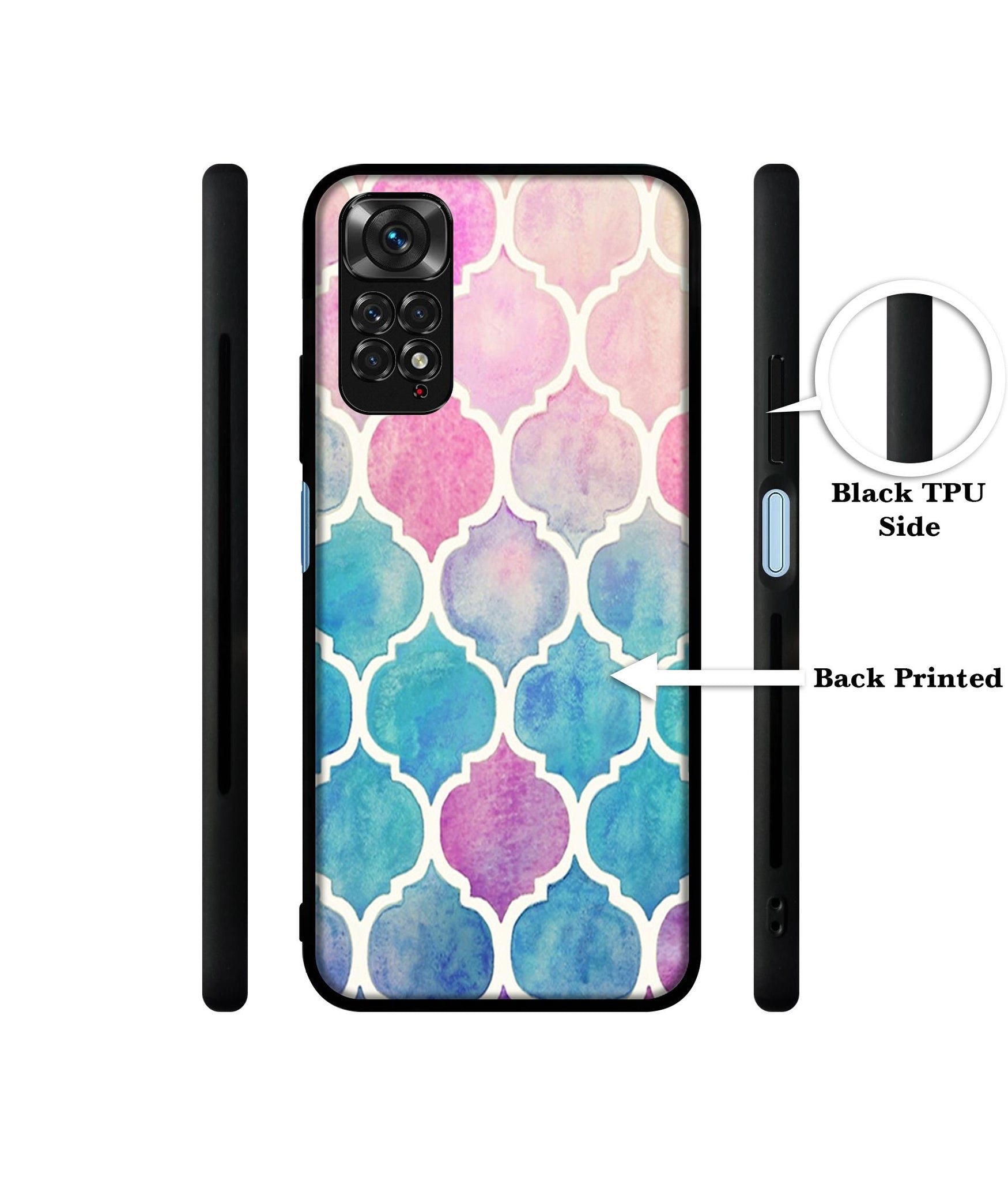 Patterns Art Designer 2D Printed Back Case Cover for Mi Redmi Note 11 4G / Note 11S 4G / Poco M4 Pro 4G