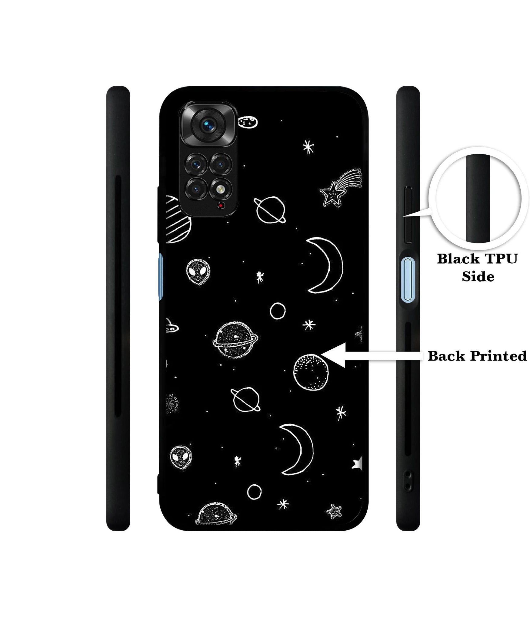 Space Stars Universe Designer 2D Printed Back Case Cover for Mi Redmi Note 11 4G / Note 11S 4G / Poco M4 Pro 4G