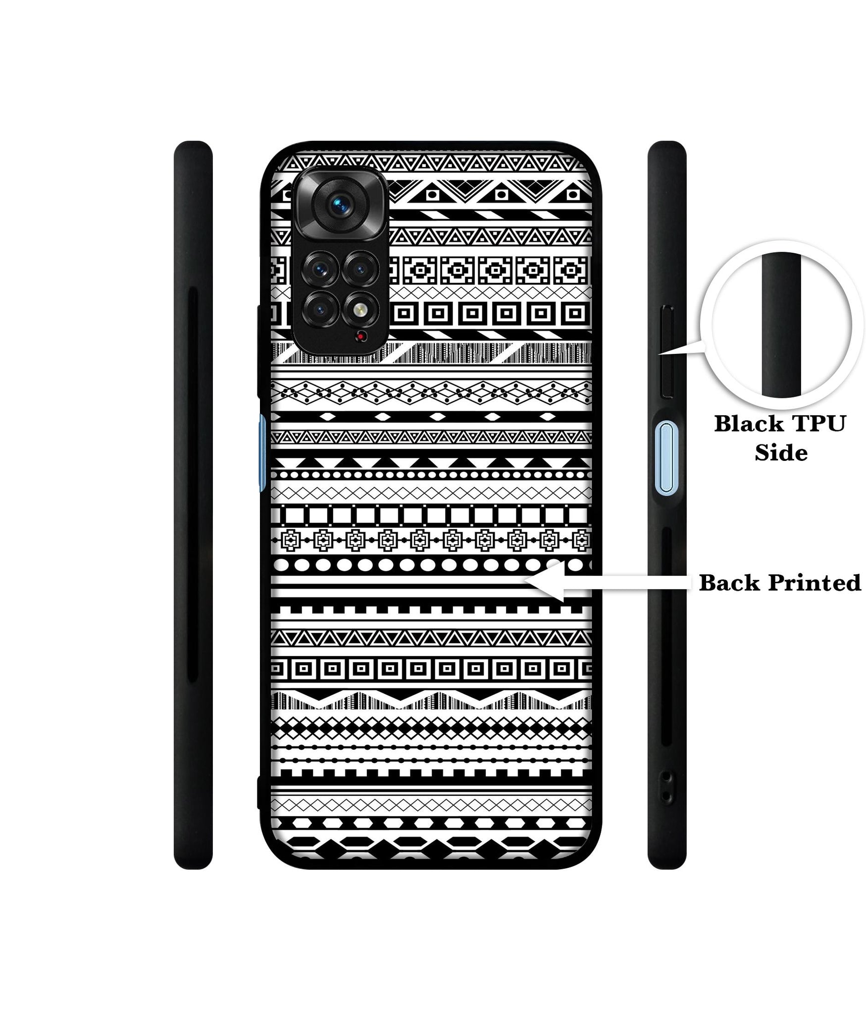 Black & White Patterns Designer 2D Printed Back Case Cover for Mi Redmi Note 11 4G / Note 11S 4G / Poco M4 Pro 4G