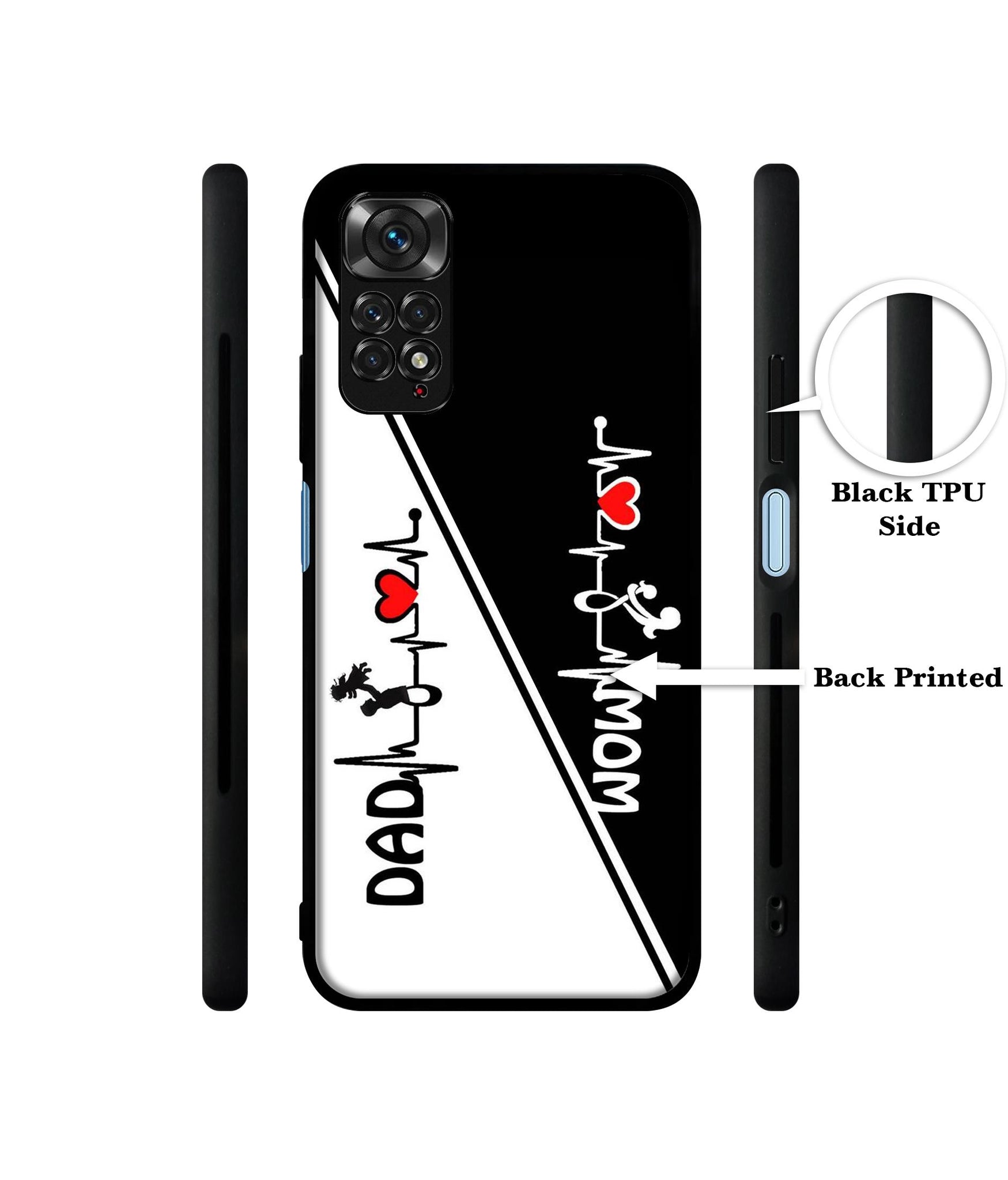 Mom and Dad Lover Designer 2D Printed Back Case Cover for Mi Redmi Note 11 4G / Note 11S 4G / Poco M4 Pro 4G