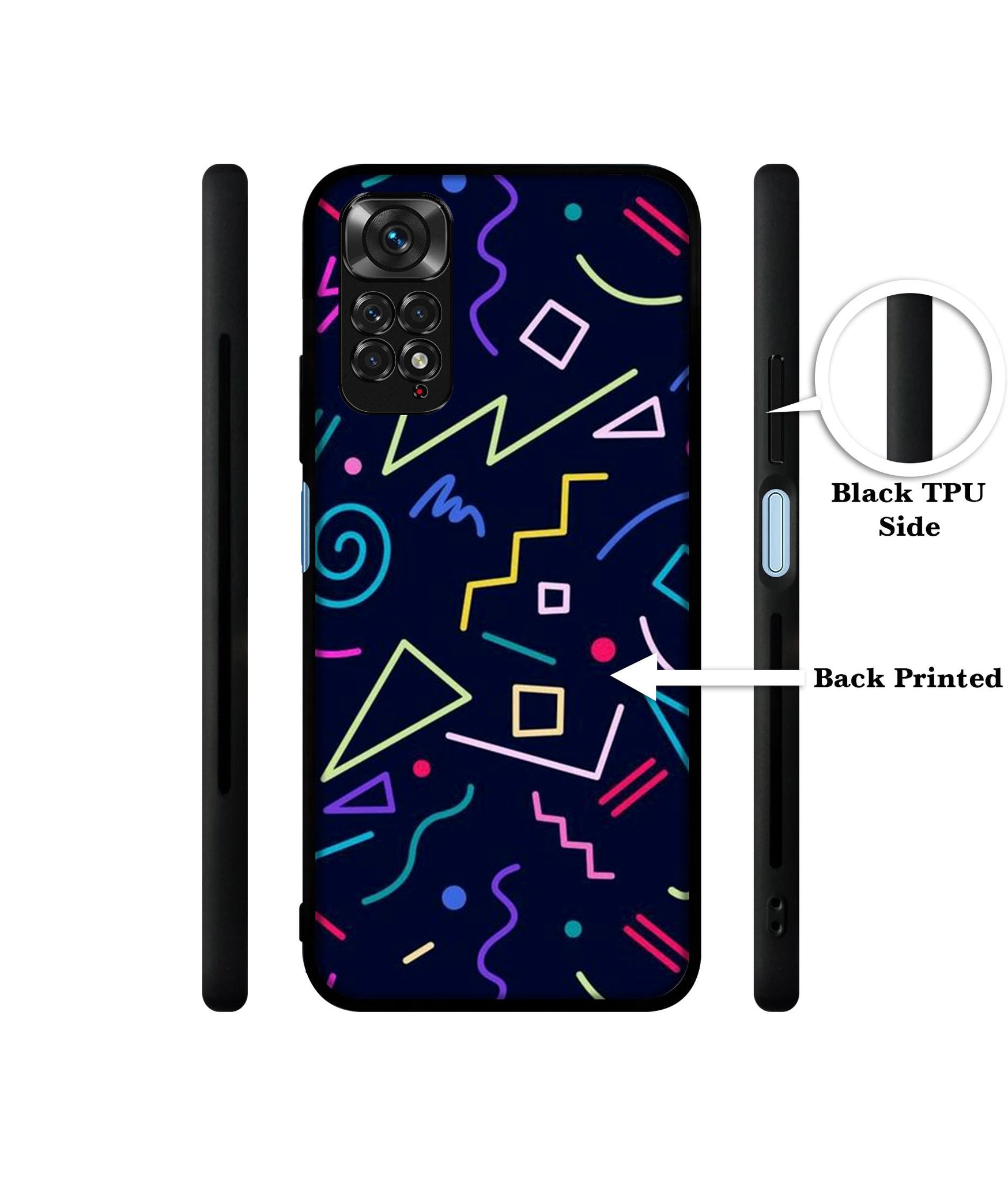 Retro Abstract Designer 2D Printed Back Case Cover for Mi Redmi Note 11 4G / Note 11S 4G / Poco M4 Pro 4G