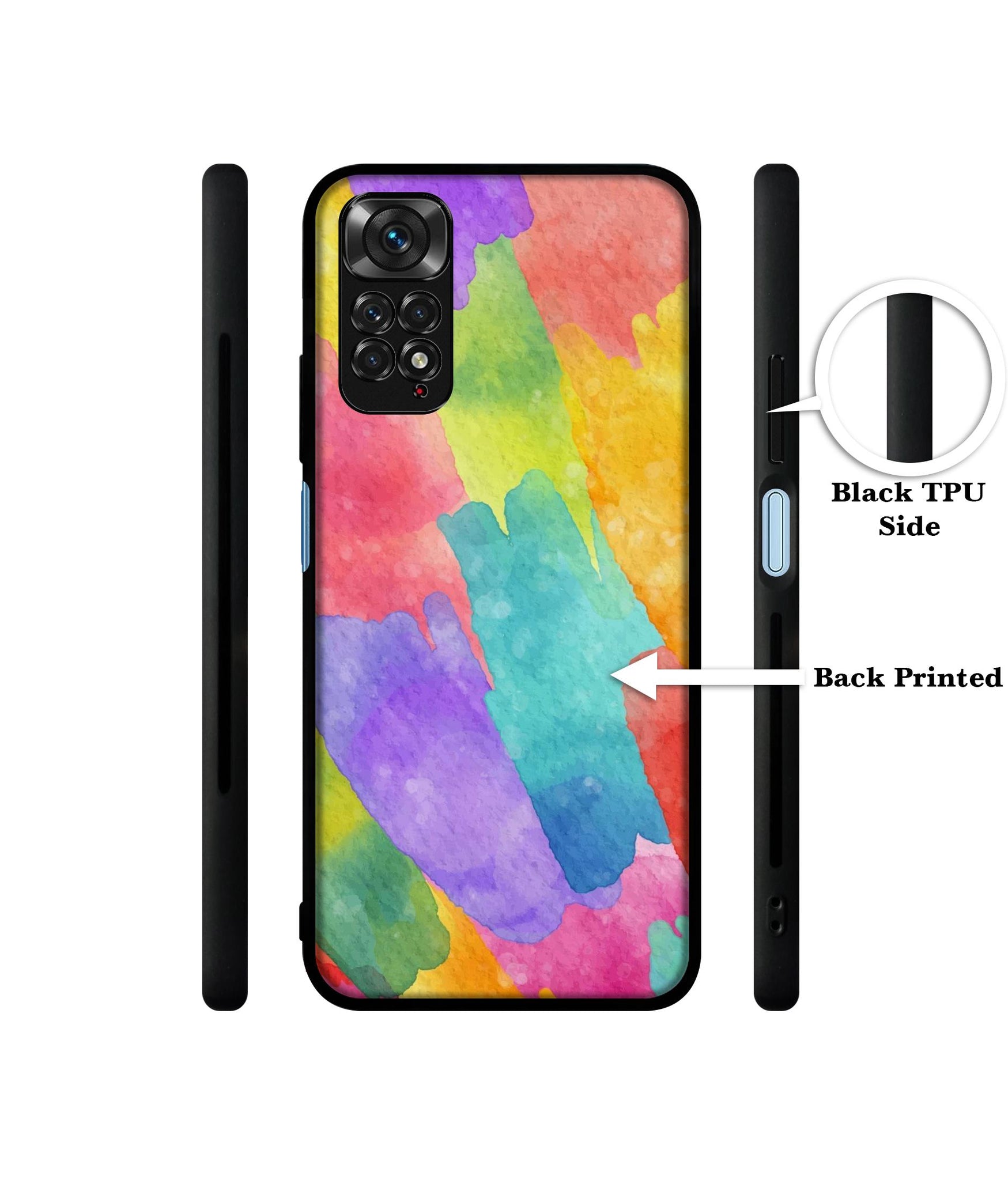 Water Paint Colorful Abstract Designer 2D Printed Back Case Cover for Mi Redmi Note 11 4G / Note 11S 4G / Poco M4 Pro 4G