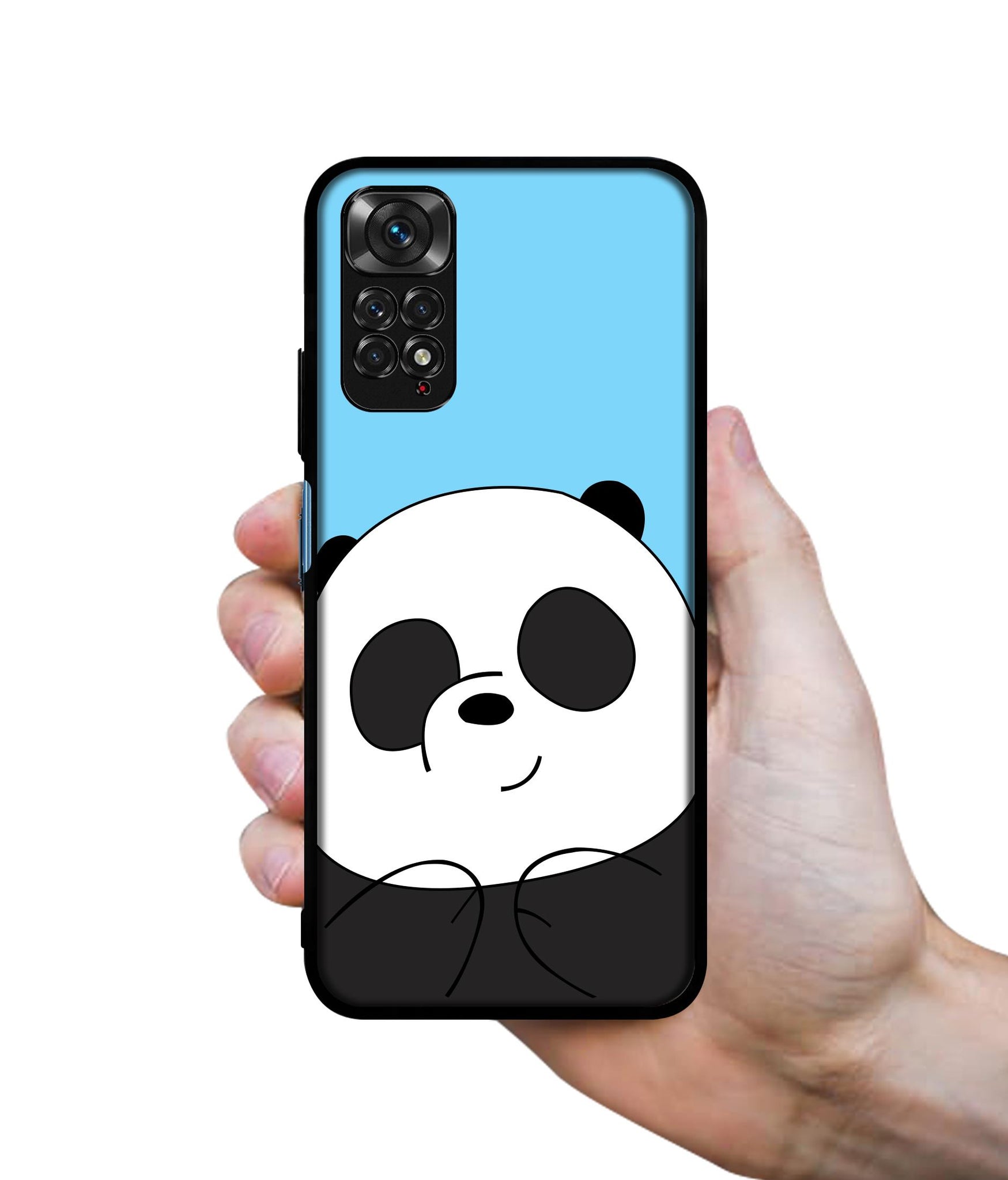 Cute Panda Designer 2D Printed Back Case Cover for Mi Redmi Note 11 4G / Note 11S 4G / Poco M4 Pro 4G