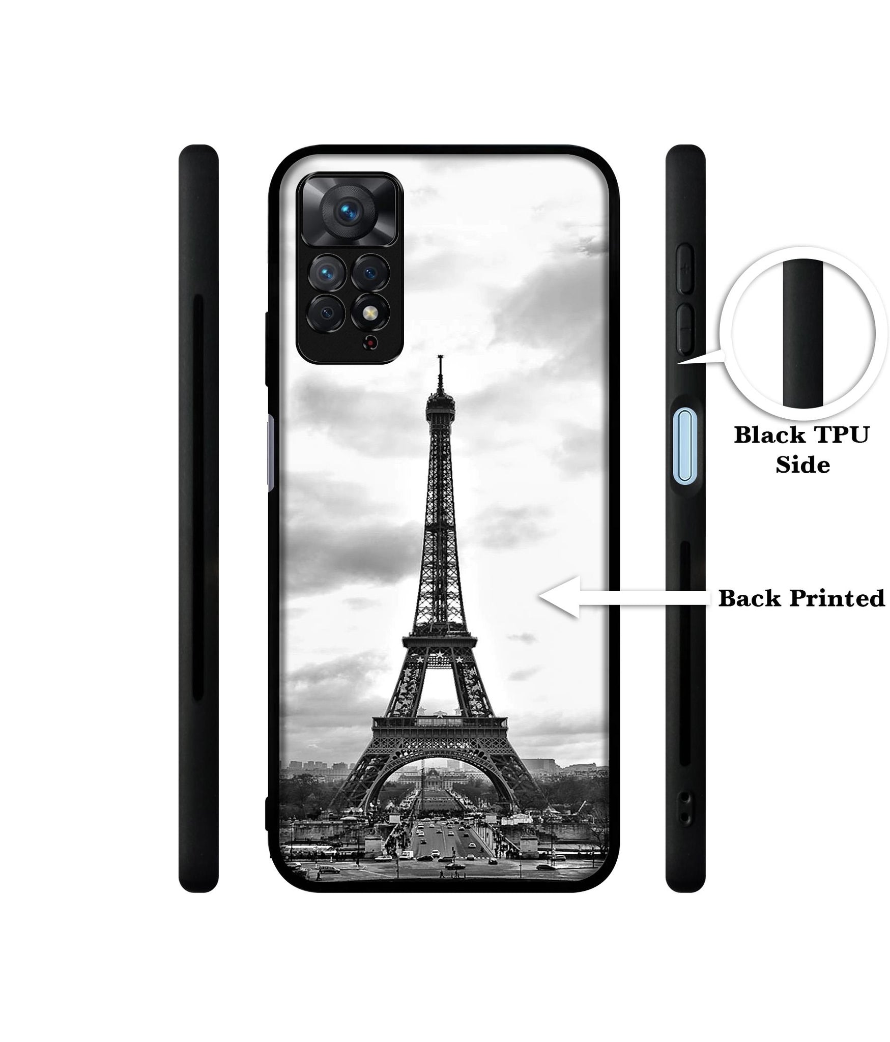 Eiffel Tower Designer 2D Printed Back Case Cover for Mi Redmi Note 11 Pro 4G / 11 Pro 5G / 11 Pro Plus 5G