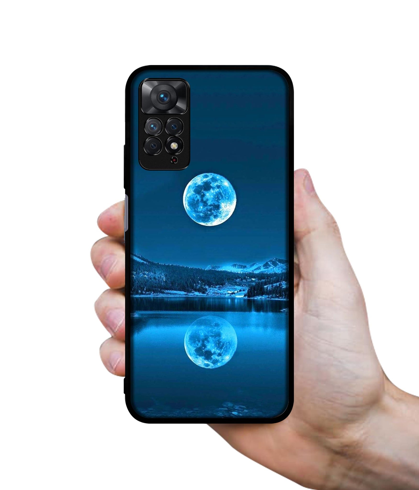 Awesome Moon Designer 2D Printed Back Case Cover for Mi Redmi Note 11 Pro 4G / 11 Pro 5G / 11 Pro Plus 5G