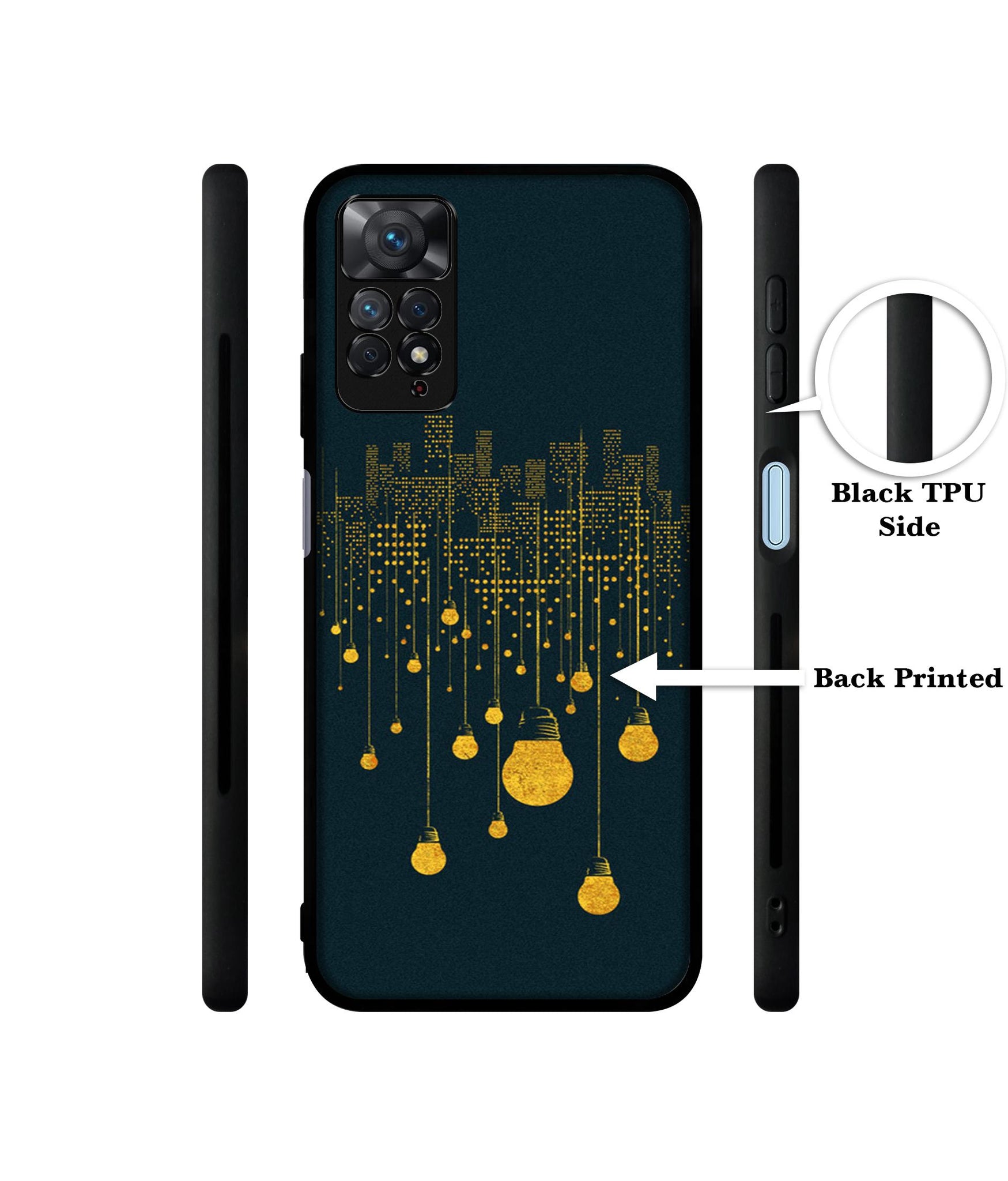 City Light Pattern Designer 2D Printed Back Case Cover for Mi Redmi Note 11 Pro 4G / 11 Pro 5G / 11 Pro Plus 5G