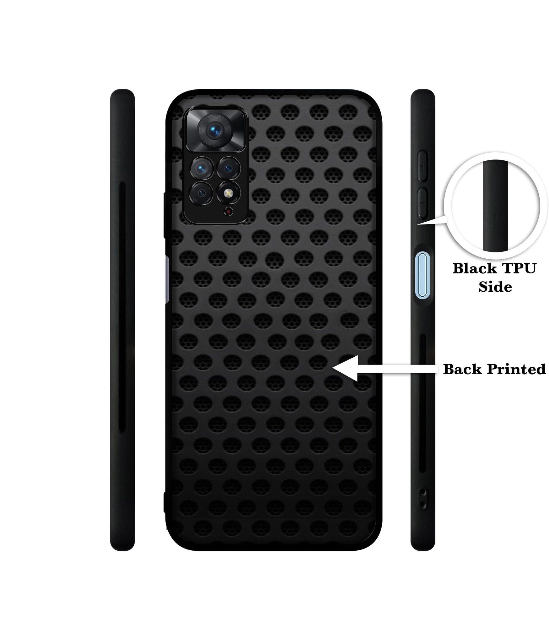 Black Circle Designer 2D Printed Back Case Cover for Mi Redmi Note 11 Pro 4G / 11 Pro 5G / 11 Pro Plus 5G