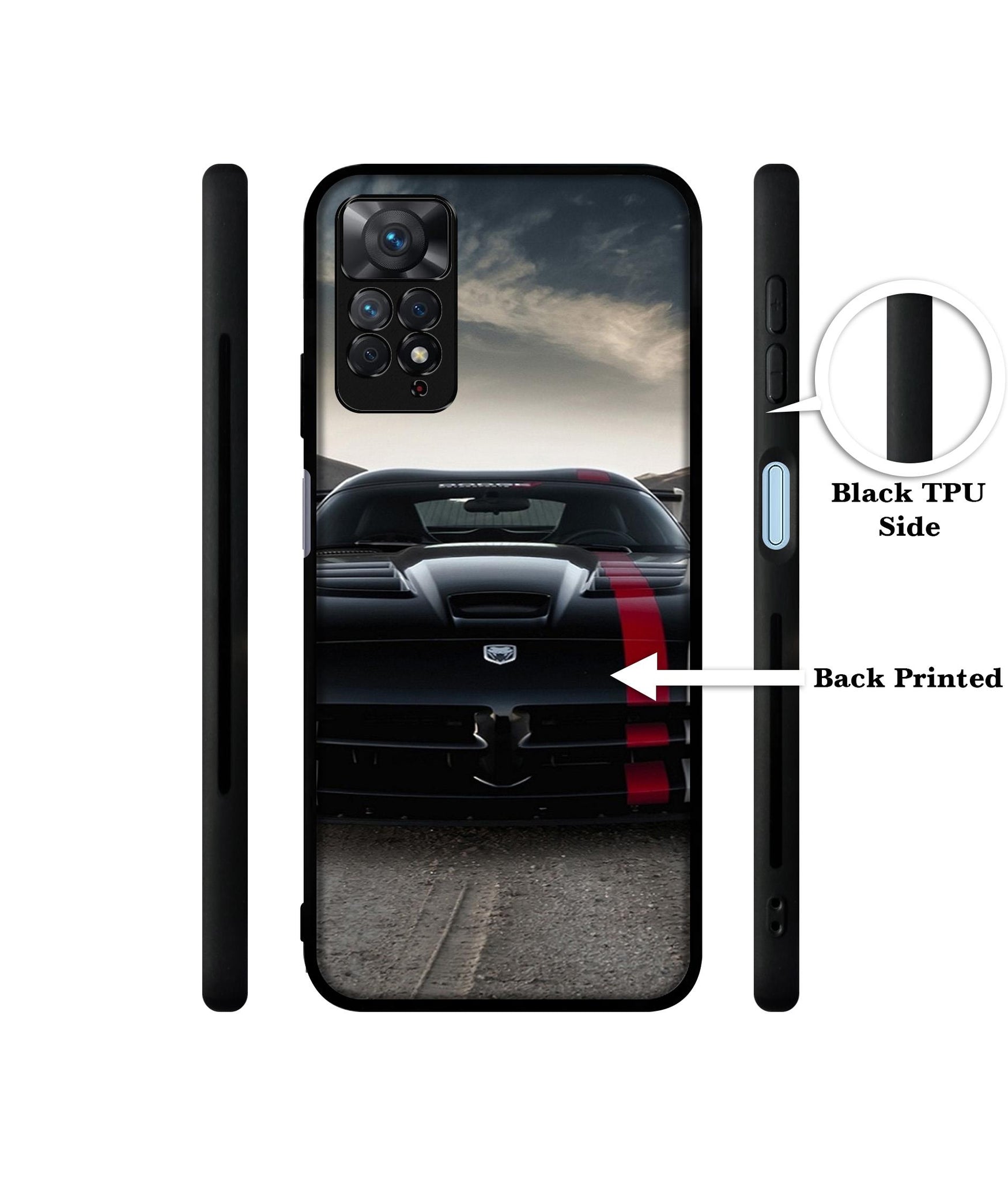 Sports Car Pattern Designer 2D Printed Back Case Cover for Mi Redmi Note 11 Pro 4G / 11 Pro 5G / 11 Pro Plus 5G