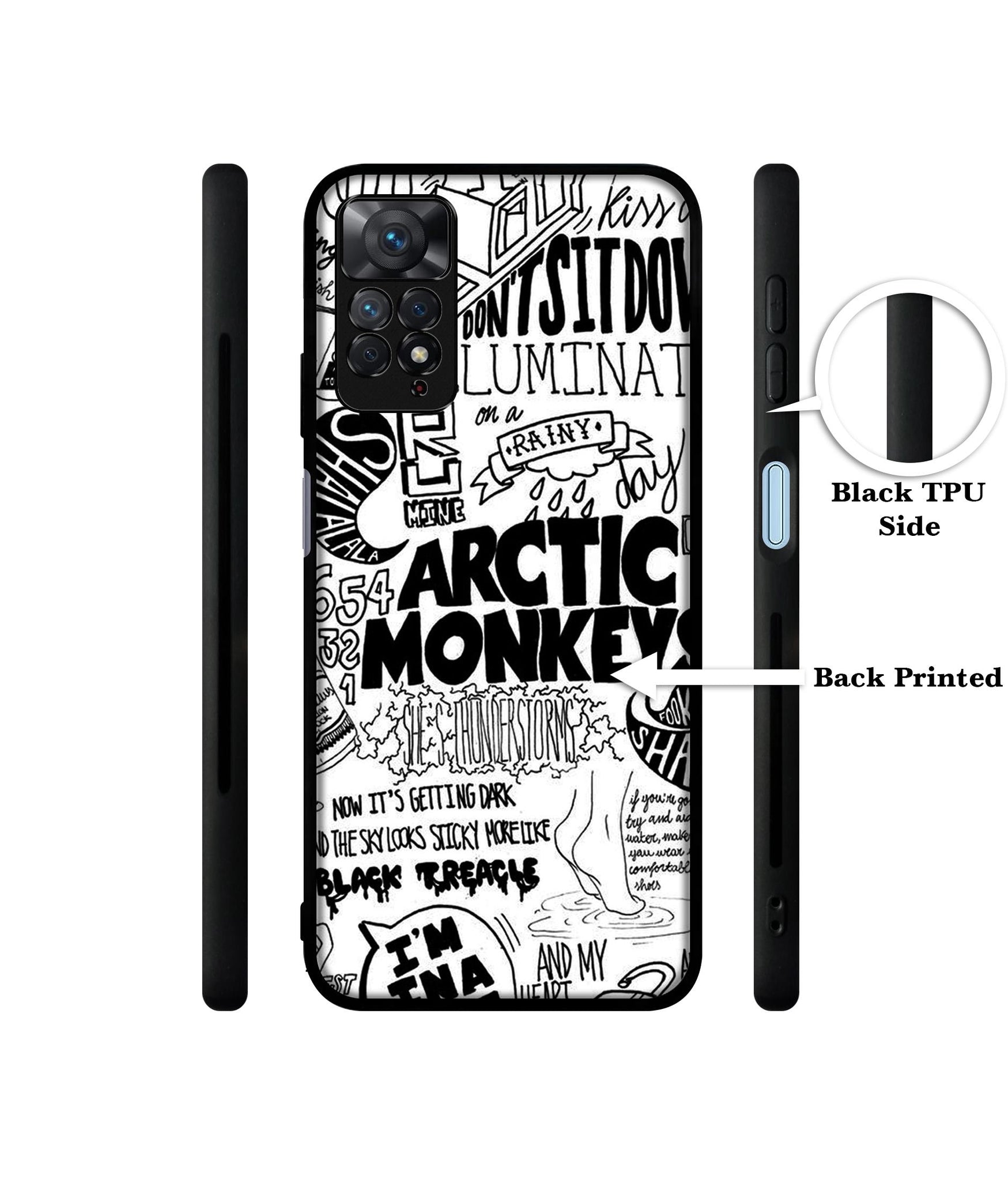 Arctic Monkeys Pattern Designer 2D Printed Back Case Cover for Mi Redmi Note 11 Pro 4G / 11 Pro 5G / 11 Pro Plus 5G