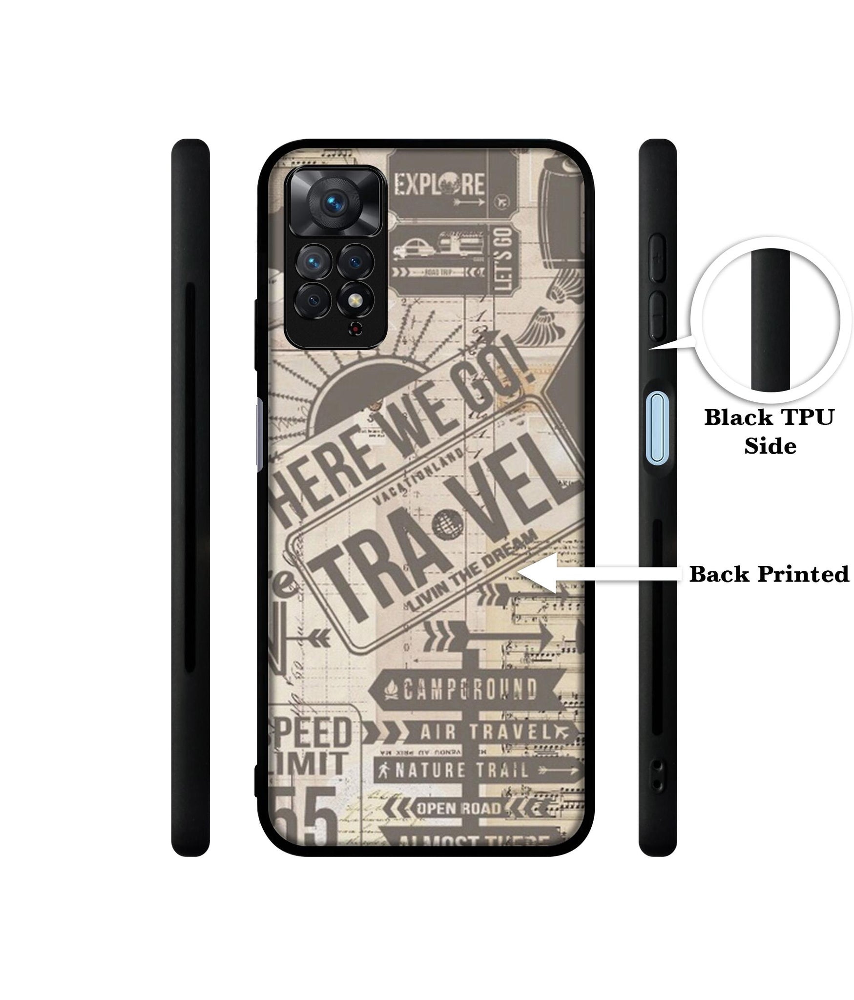 Travel Designer 2D Printed Back Case Cover for Mi Redmi Note 11 Pro 4G / 11 Pro 5G / 11 Pro Plus 5G