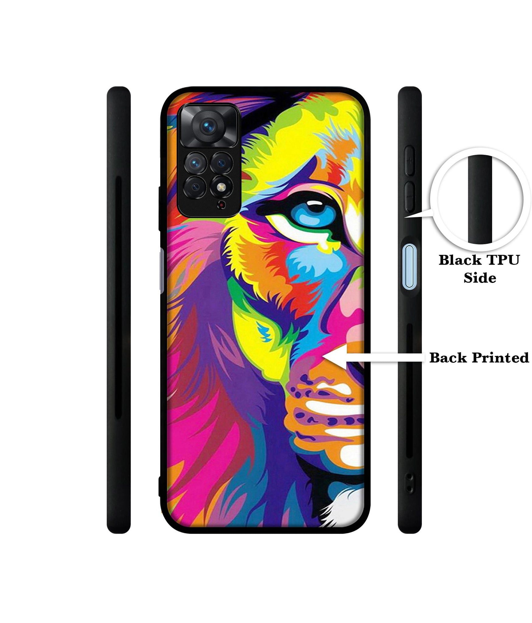 Lion Designer 2D Printed Back Case Cover for Mi Redmi Note 11 Pro 4G / 11 Pro 5G / 11 Pro Plus 5G