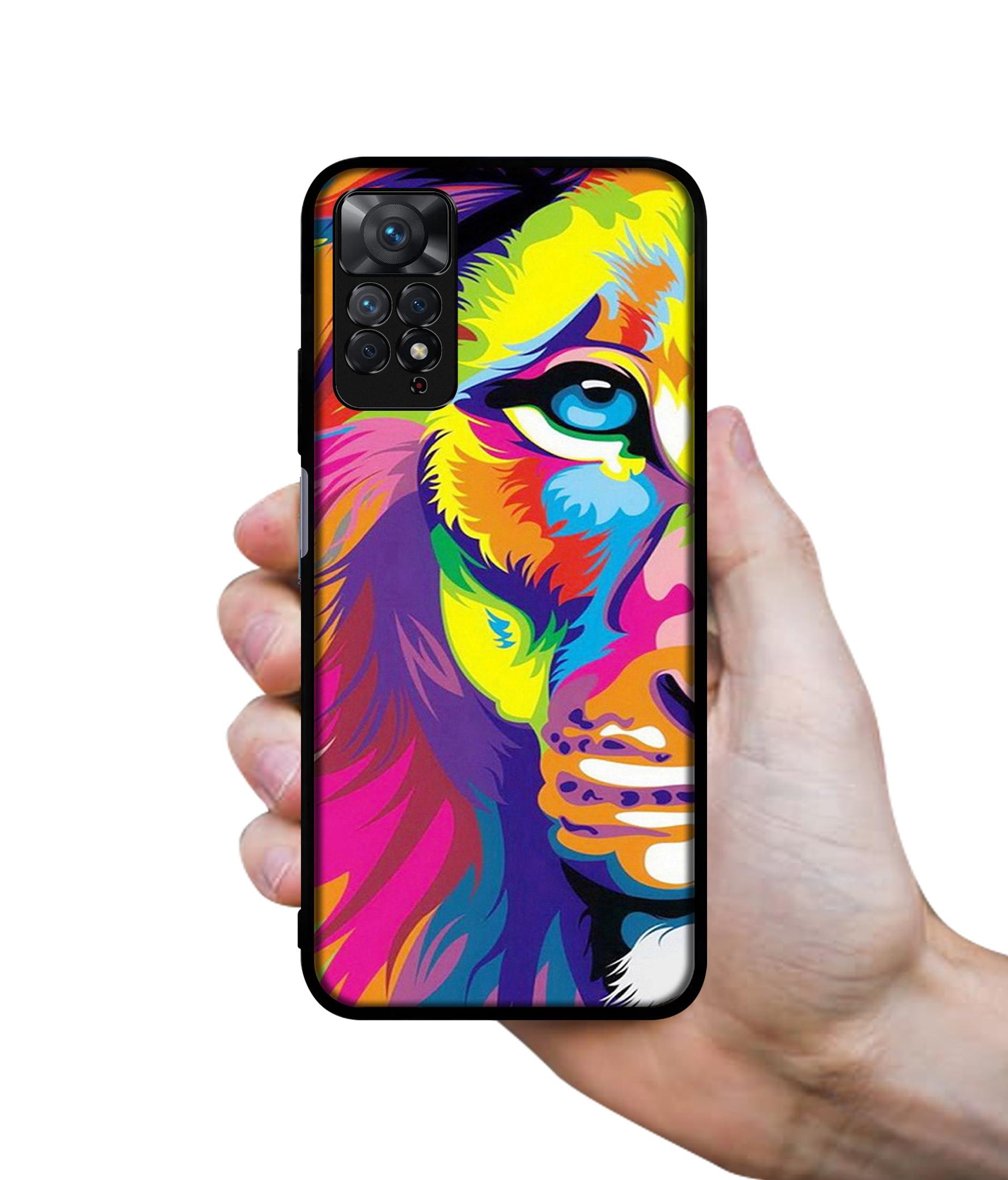 Lion Designer 2D Printed Back Case Cover for Mi Redmi Note 11 Pro 4G / 11 Pro 5G / 11 Pro Plus 5G