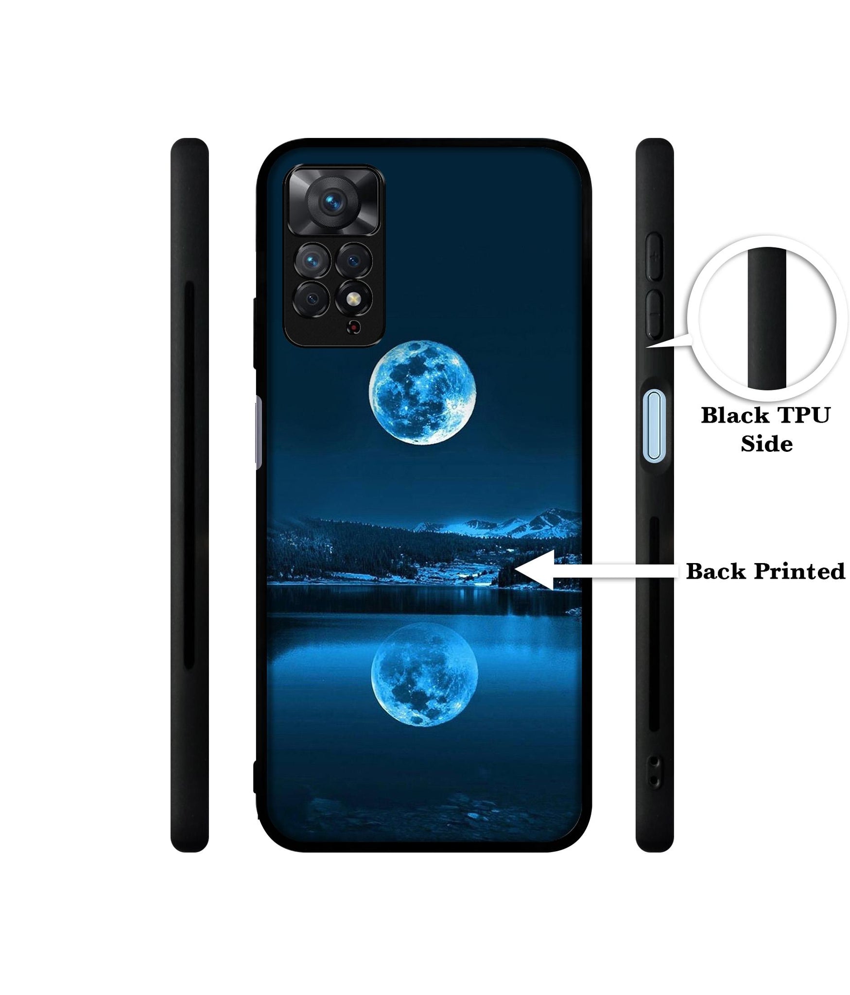 Moon Pattern Print Designer 2D Printed Back Case Cover for Mi Redmi Note 11 Pro 4G / 11 Pro 5G / 11 Pro Plus 5G