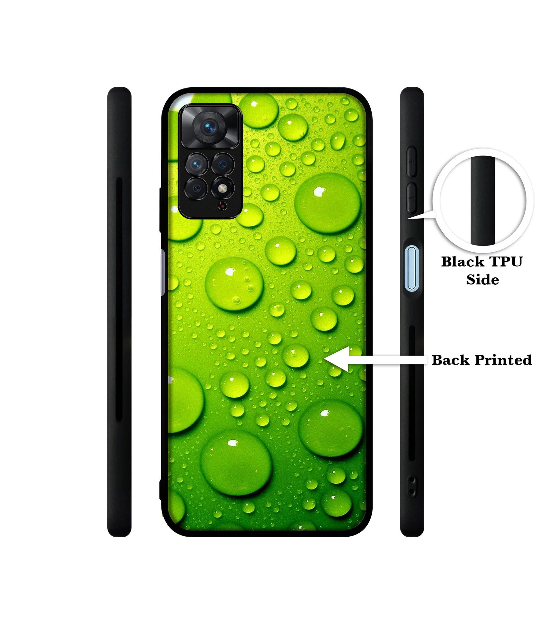 Green Bubbles Designer 2D Printed Back Case Cover for Mi Redmi Note 11 Pro 4G / 11 Pro 5G / 11 Pro Plus 5G