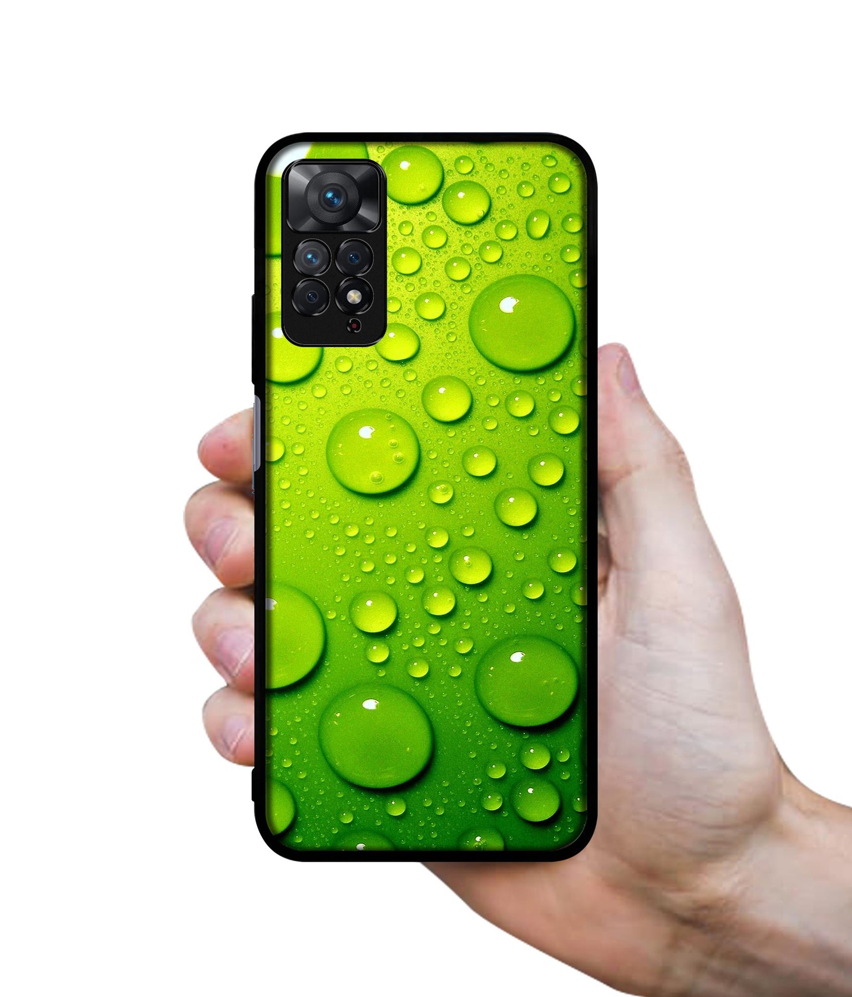 Green Bubbles Designer 2D Printed Back Case Cover for Mi Redmi Note 11 Pro 4G / 11 Pro 5G / 11 Pro Plus 5G