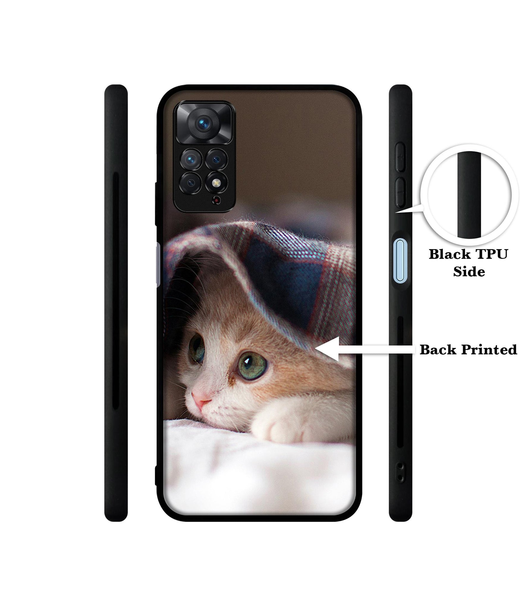 Sleepy Kitten Designer 2D Printed Back Case Cover for Mi Redmi Note 11 Pro 4G / 11 Pro 5G / 11 Pro Plus 5G