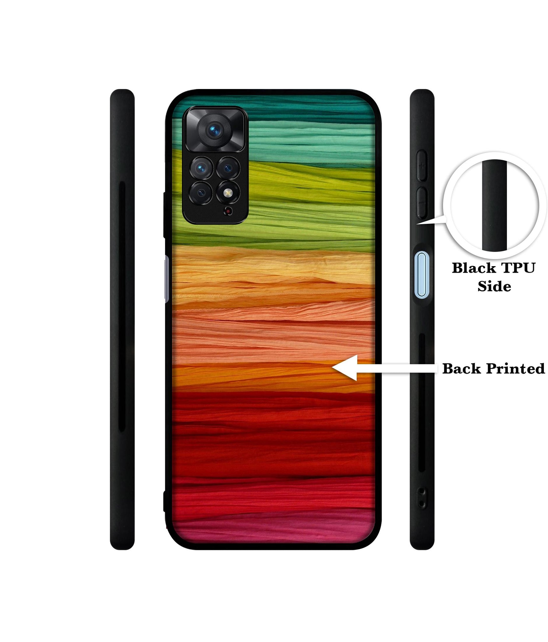 Colorful Thread Designer 2D Printed Back Case Cover for Mi Redmi Note 11 Pro 4G / 11 Pro 5G / 11 Pro Plus 5G