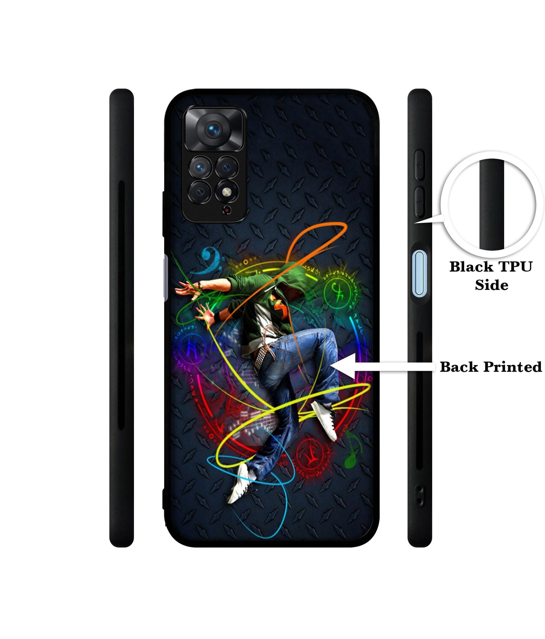 Boy With Music Designer 2D Printed Back Case Cover for Mi Redmi Note 11 Pro 4G / 11 Pro 5G / 11 Pro Plus 5G