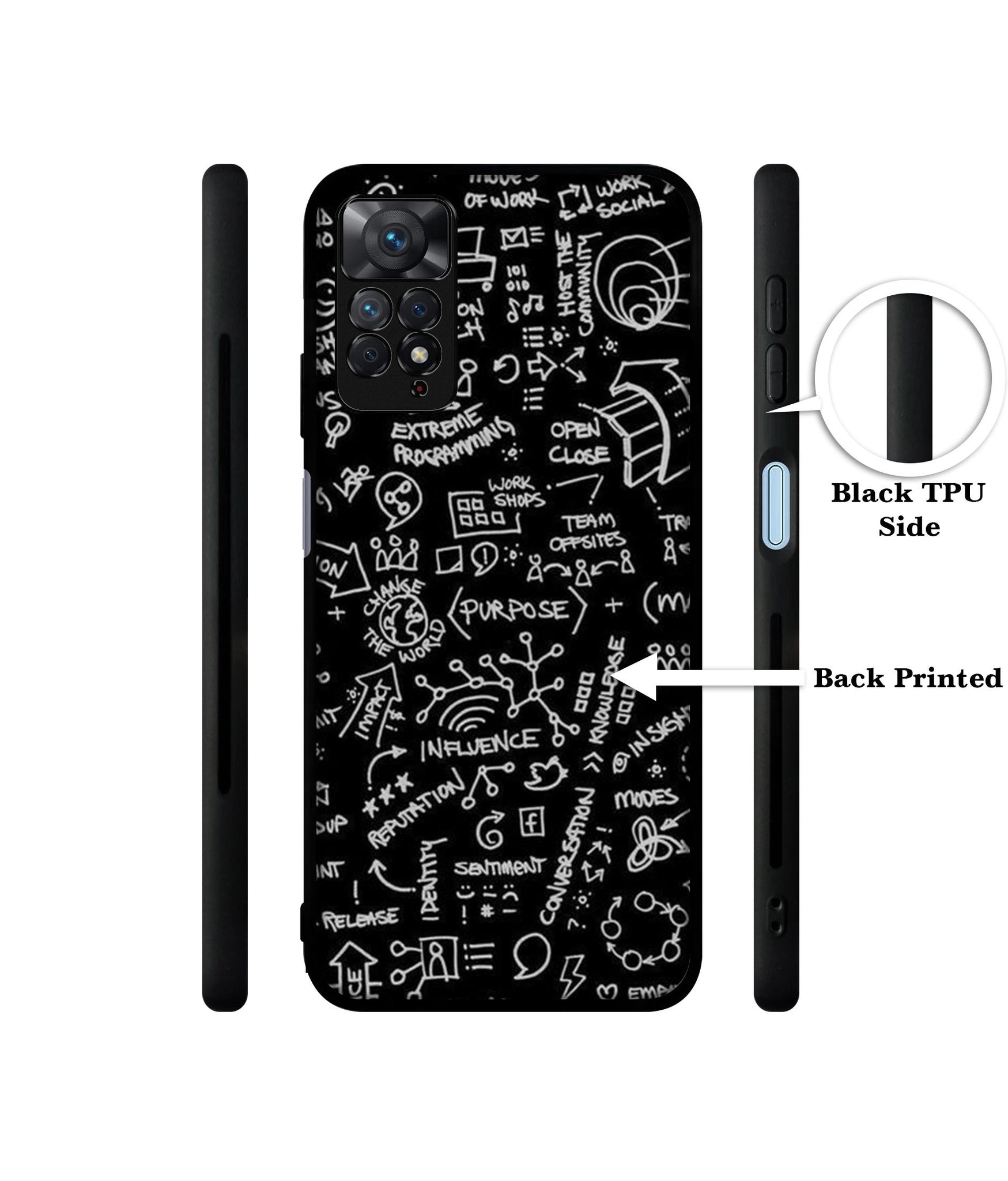 Formulas Designer 2D Printed Back Case Cover for Mi Redmi Note 11 Pro 4G / 11 Pro 5G / 11 Pro Plus 5G