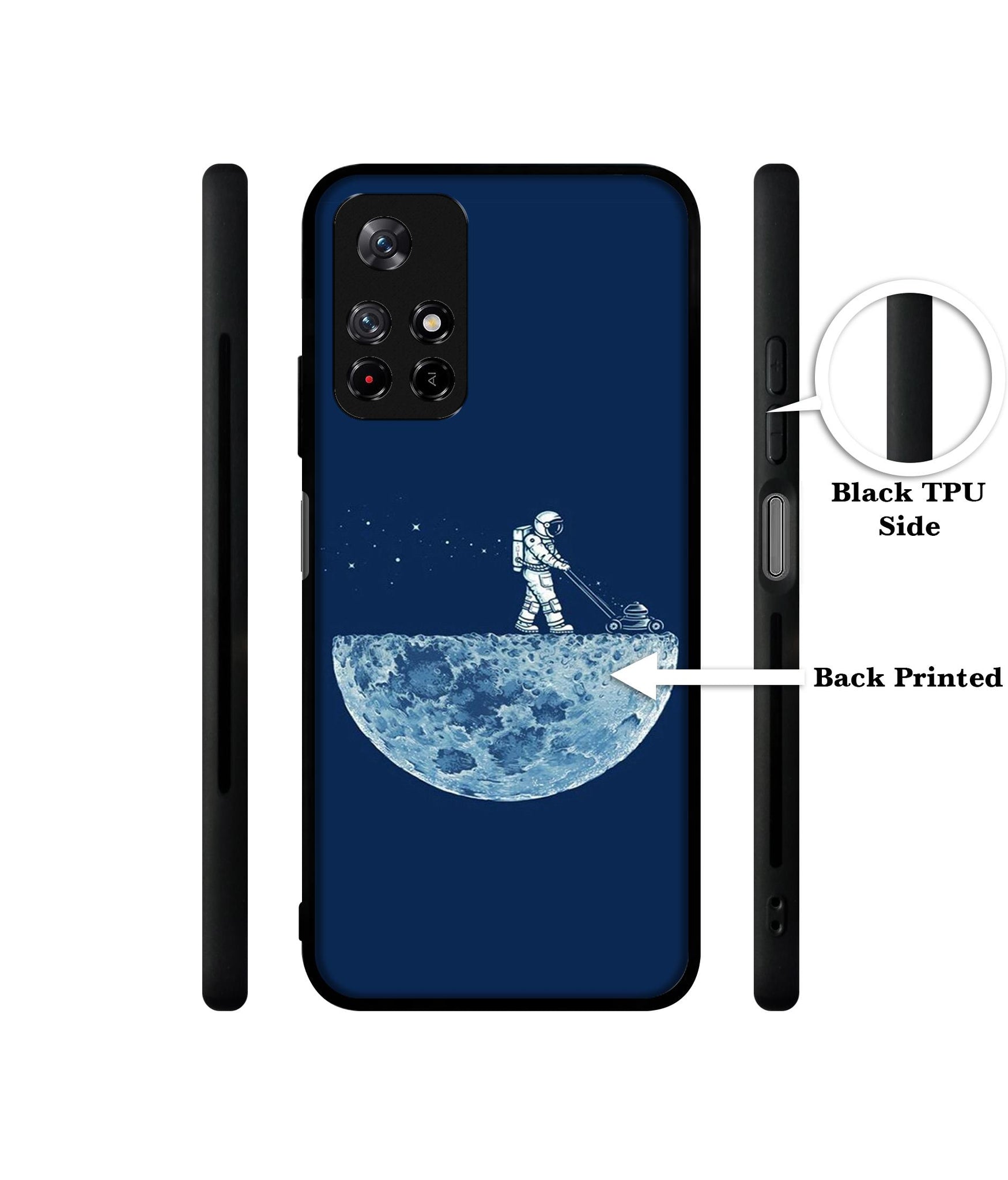 Moon Walk Designer 2D Printed Back Case Cover for Mi Redmi Note 11T 5G / Poco M4 Pro 5G