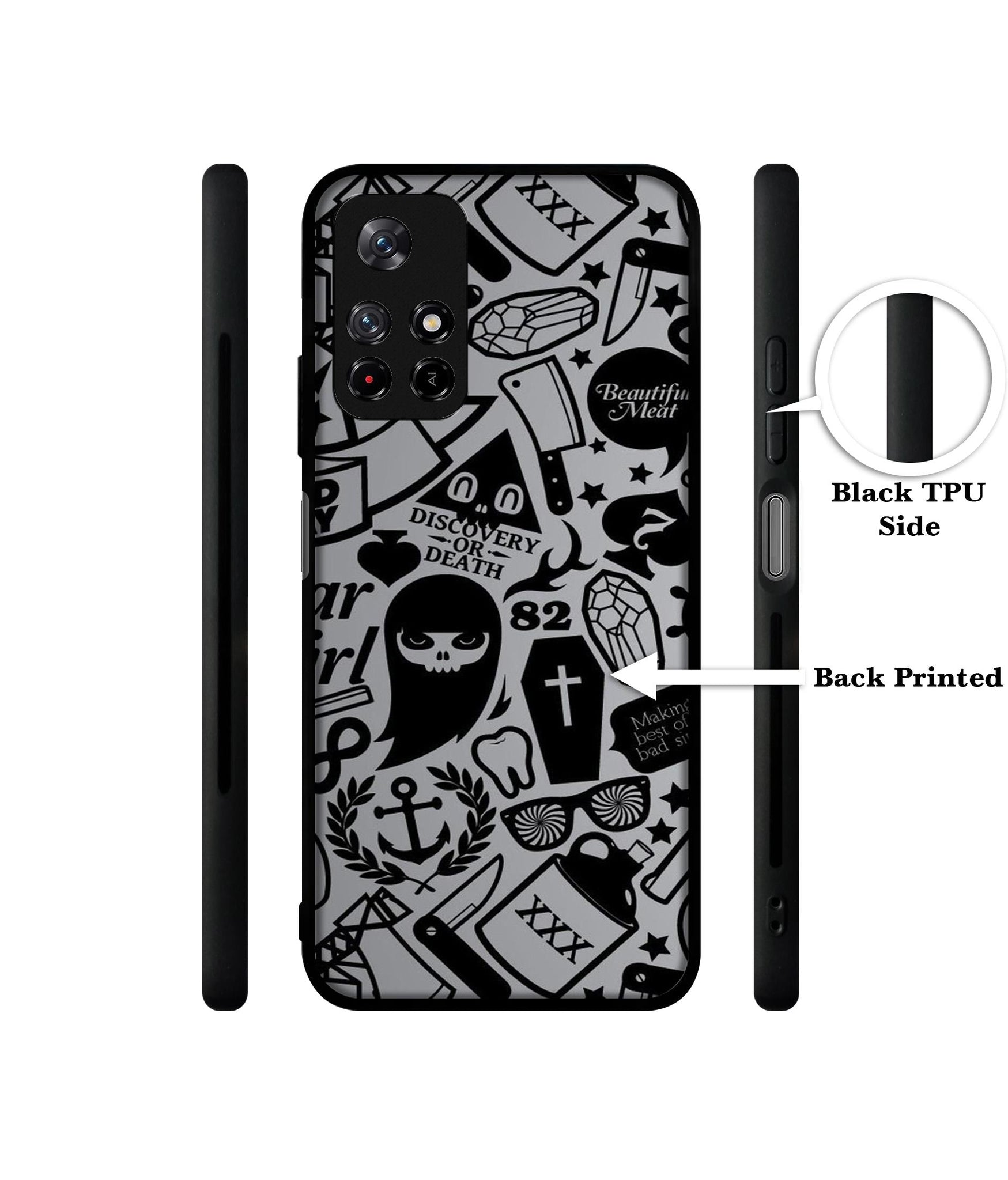 Discover Or Death Designer 2D Printed Back Case Cover for Mi Redmi Note 11T 5G / Poco M4 Pro 5G