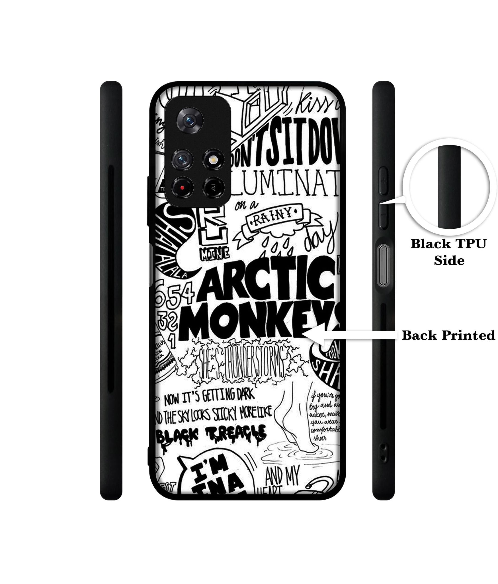 Arctic Monkeys Pattern Designer 2D Printed Back Case Cover for Mi Redmi Note 11T 5G / Poco M4 Pro 5G