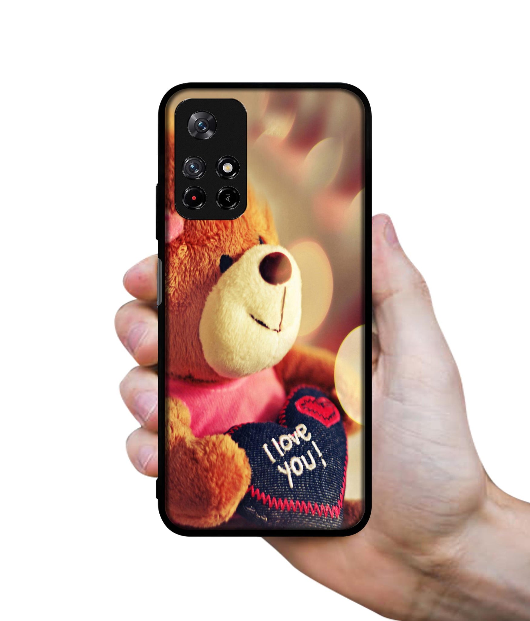 Teddy Bear Designer 2D Printed Back Case Cover for Mi Redmi Note 11T 5G / Poco M4 Pro 5G