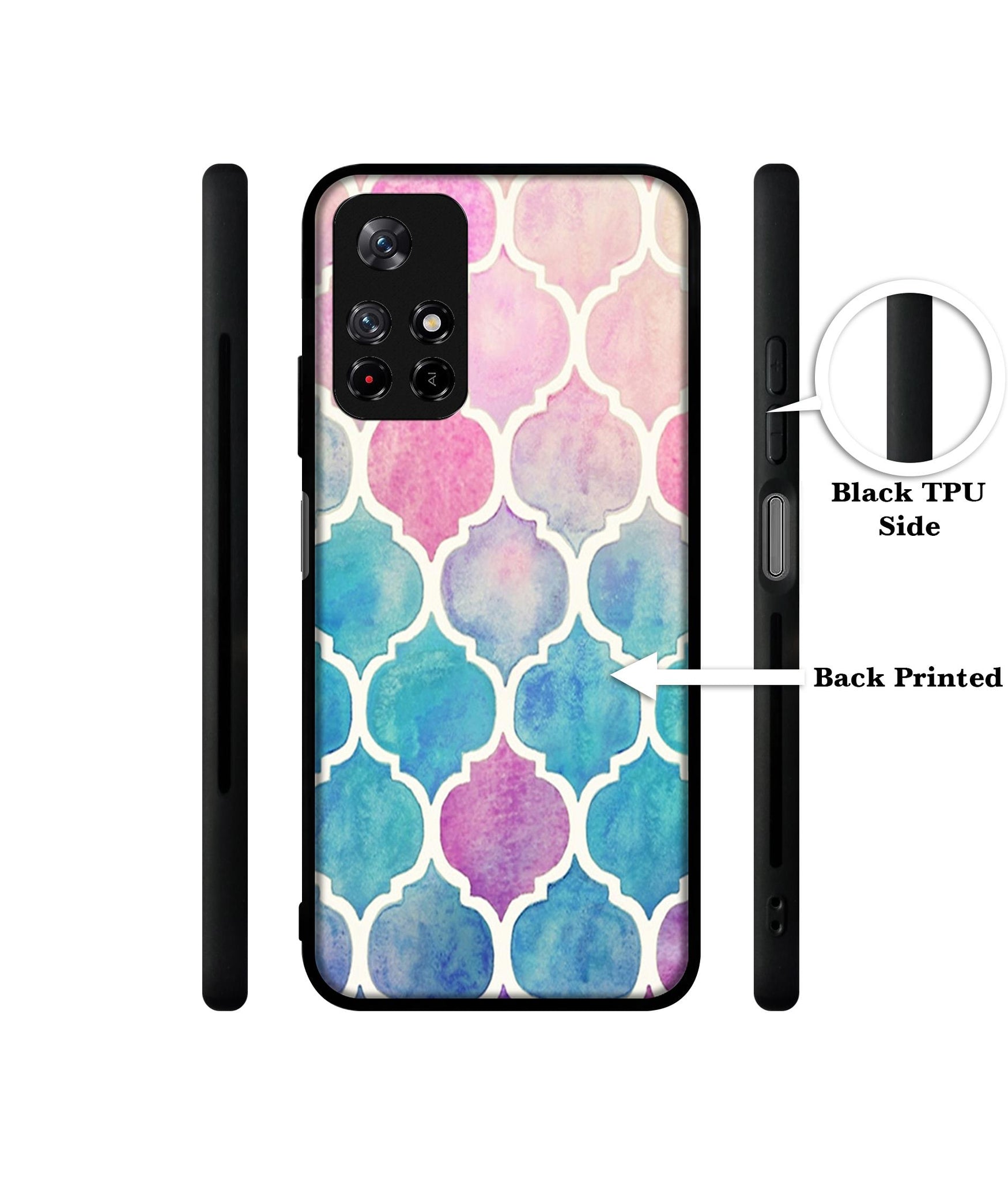 Patterns Art Designer 2D Printed Back Case Cover for Mi Redmi Note 11T 5G / Poco M4 Pro 5G