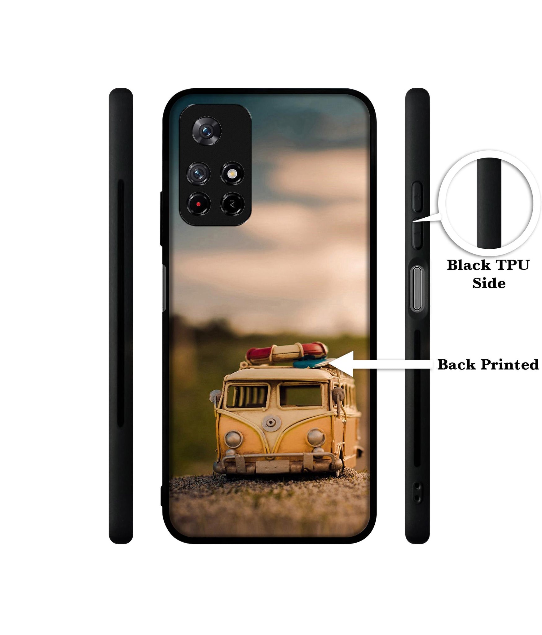 Toy Car Designer 2D Printed Back Case Cover for Mi Redmi Note 11T 5G / Poco M4 Pro 5G