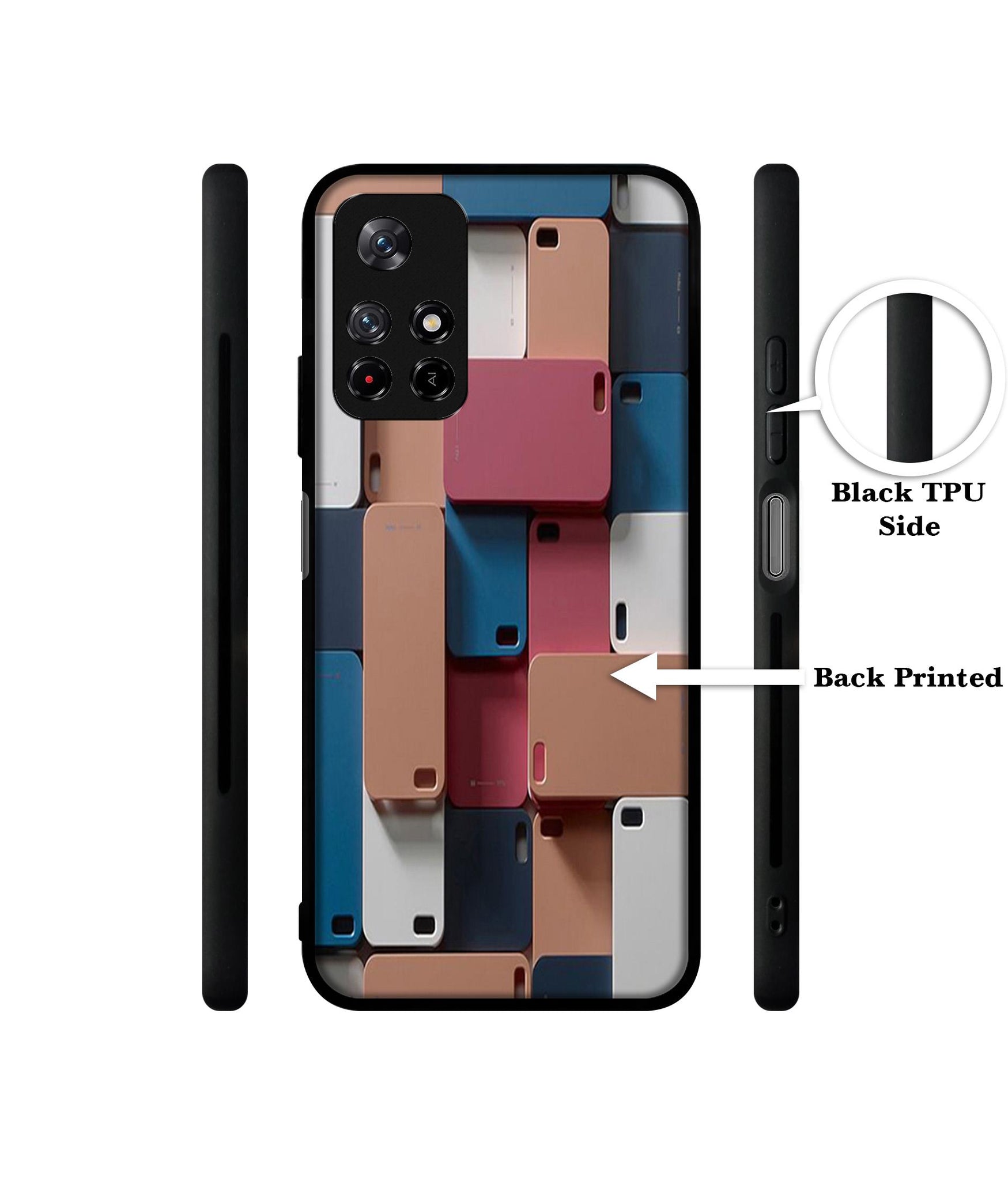 Mobile Cover Designer 2D Printed Back Case Cover for Mi Redmi Note 11T 5G / Poco M4 Pro 5G