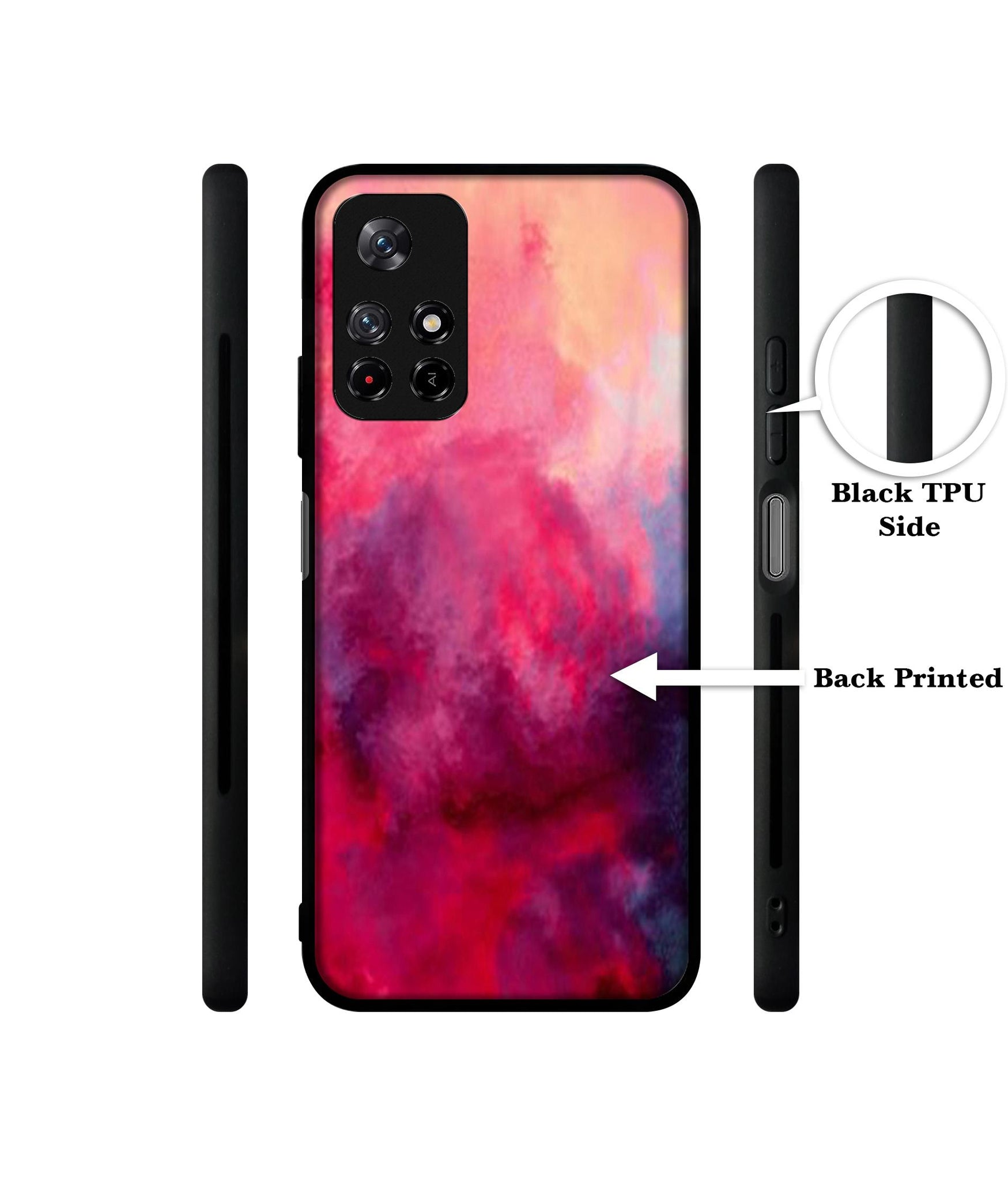 Holi Color Designer 2D Printed Back Case Cover for Mi Redmi Note 11T 5G / Poco M4 Pro 5G