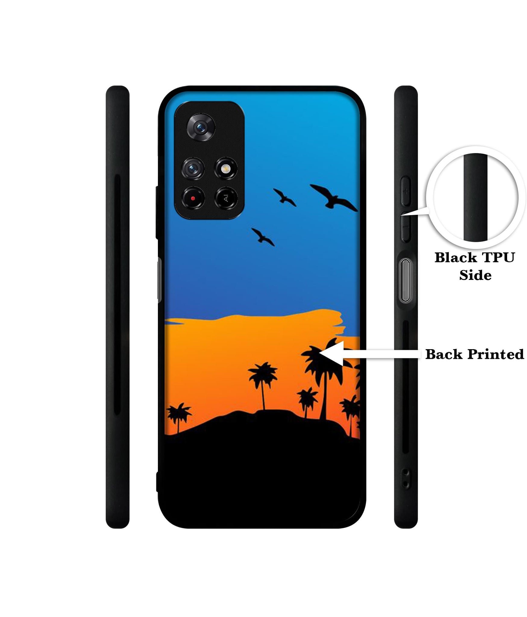 Nature Designer 2D Printed Back Case Cover for Mi Redmi Note 11T 5G / Poco M4 Pro 5G