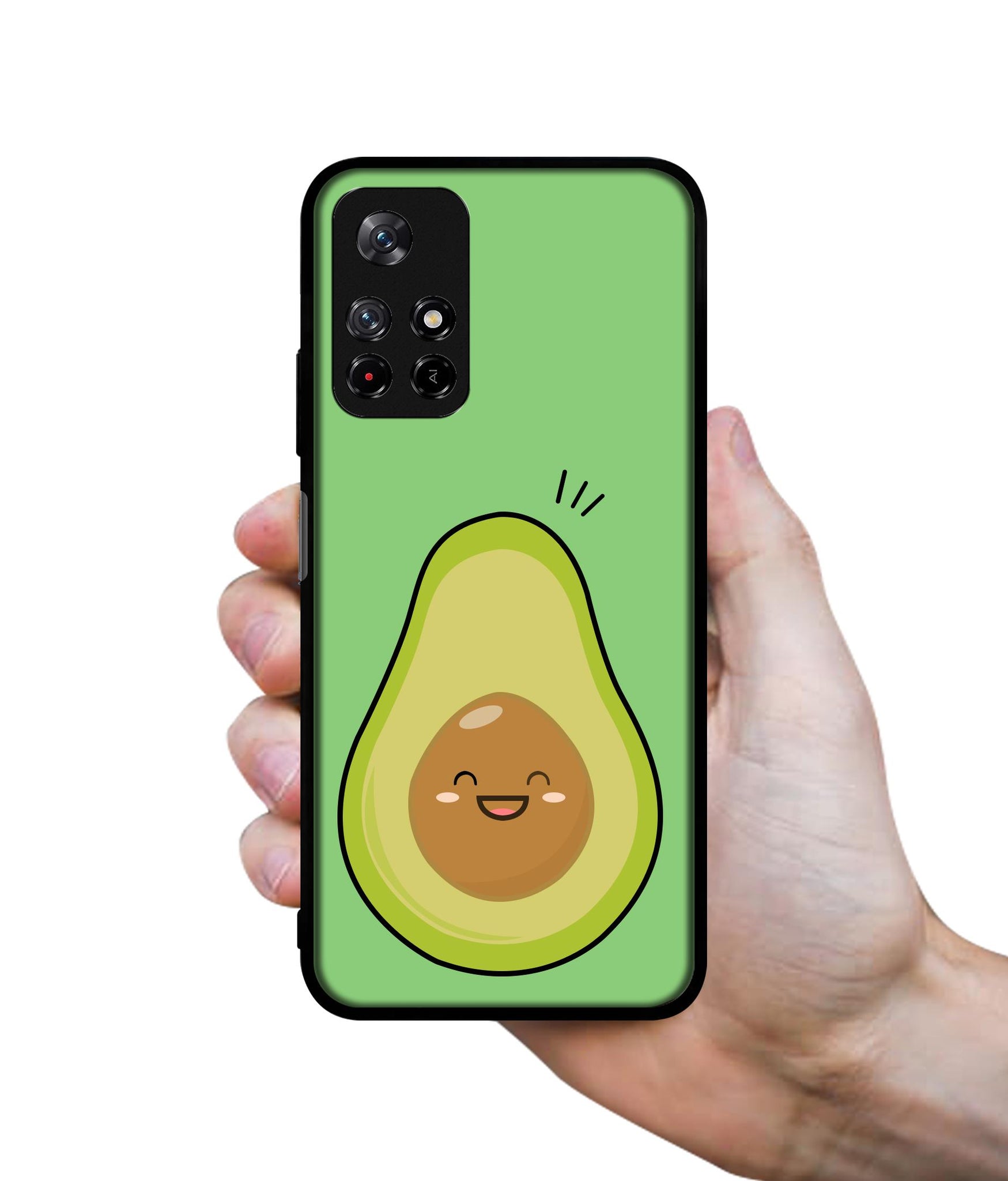 Avocados Designer 2D Printed Back Case Cover for Mi Redmi Note 11T 5G / Poco M4 Pro 5G