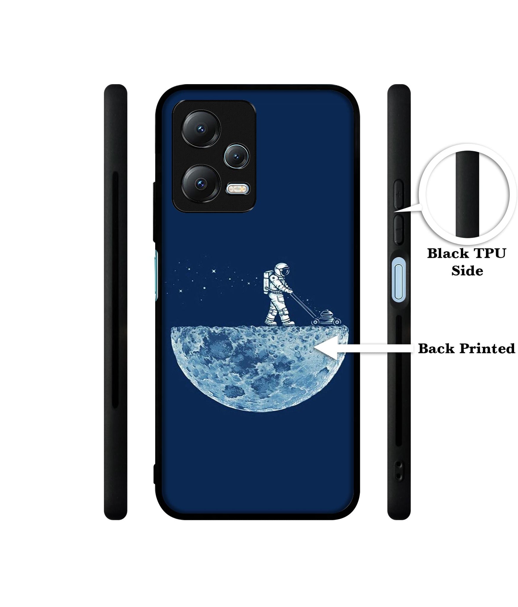 Moon Walk Designer 2D Printed Back Case Cover for Mi Redmi Note 12 5G / Note 12R Pro 5G / Poco X5 5G