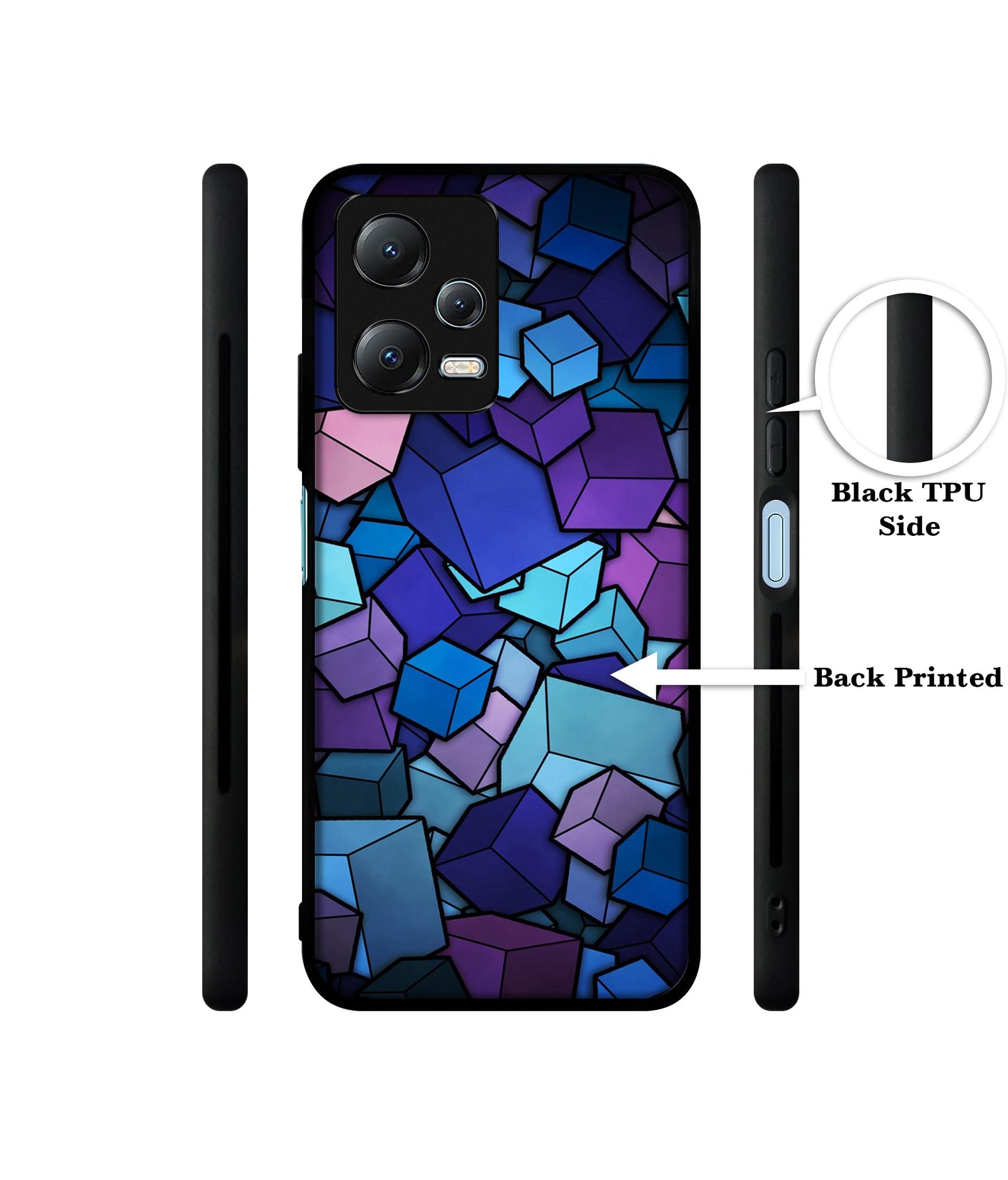Color Box Designer 2D Printed Back Case Cover for Mi Redmi Note 12 5G / Note 12R Pro 5G / Poco X5 5G