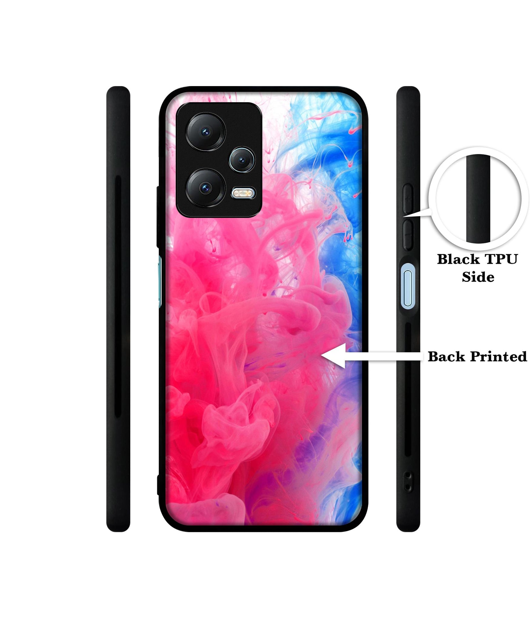 Fractal Paint Designer 2D Printed Back Case Cover for Mi Redmi Note 12 5G / Note 12R Pro 5G / Poco X5 5G