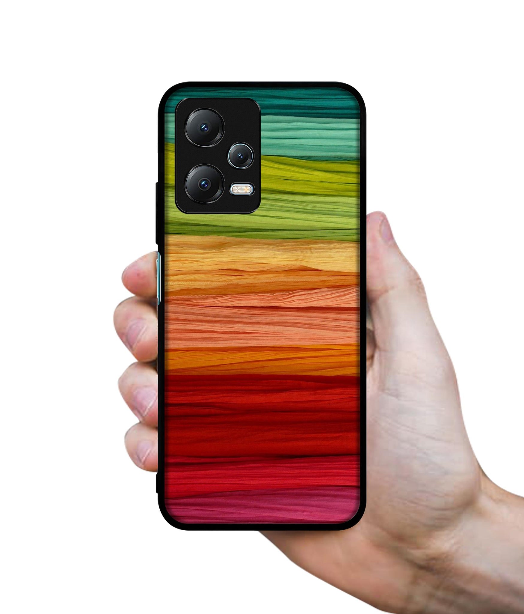 Colorful Thread Designer 2D Printed Back Case Cover for Mi Redmi Note 12 5G / Note 12R Pro 5G / Poco X5 5G