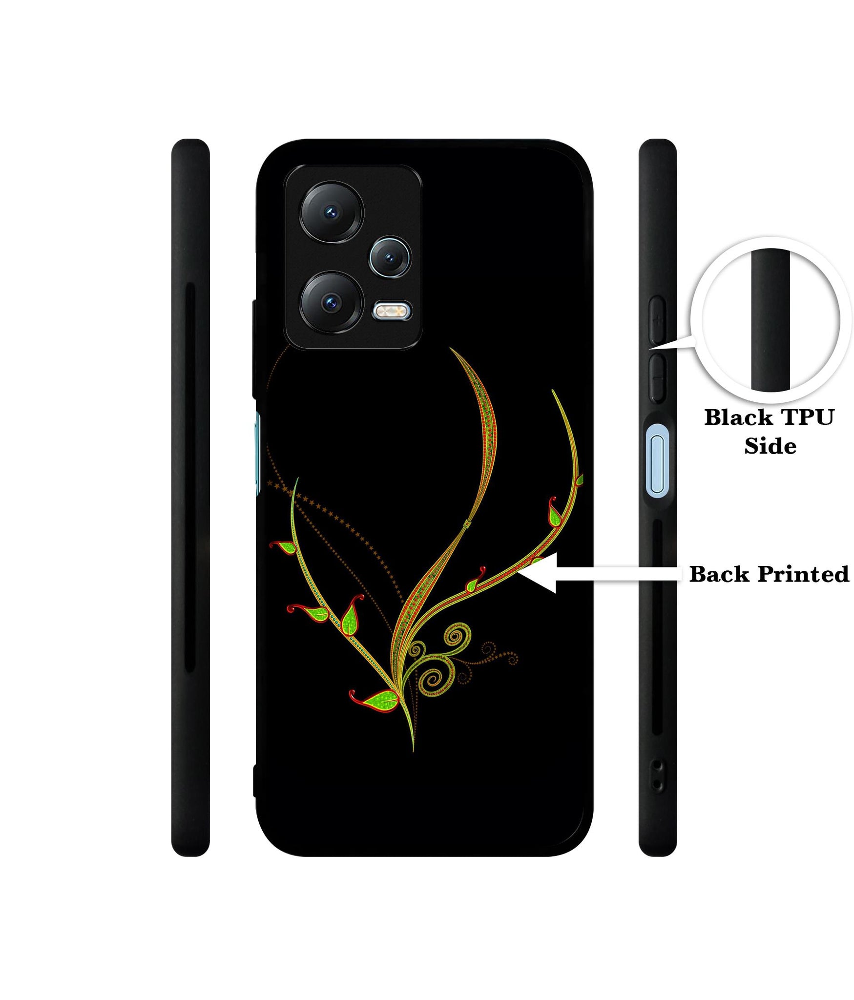 Yellow Pattern Designer 2D Printed Back Case Cover for Mi Redmi Note 12 5G / Note 12R Pro 5G / Poco X5 5G